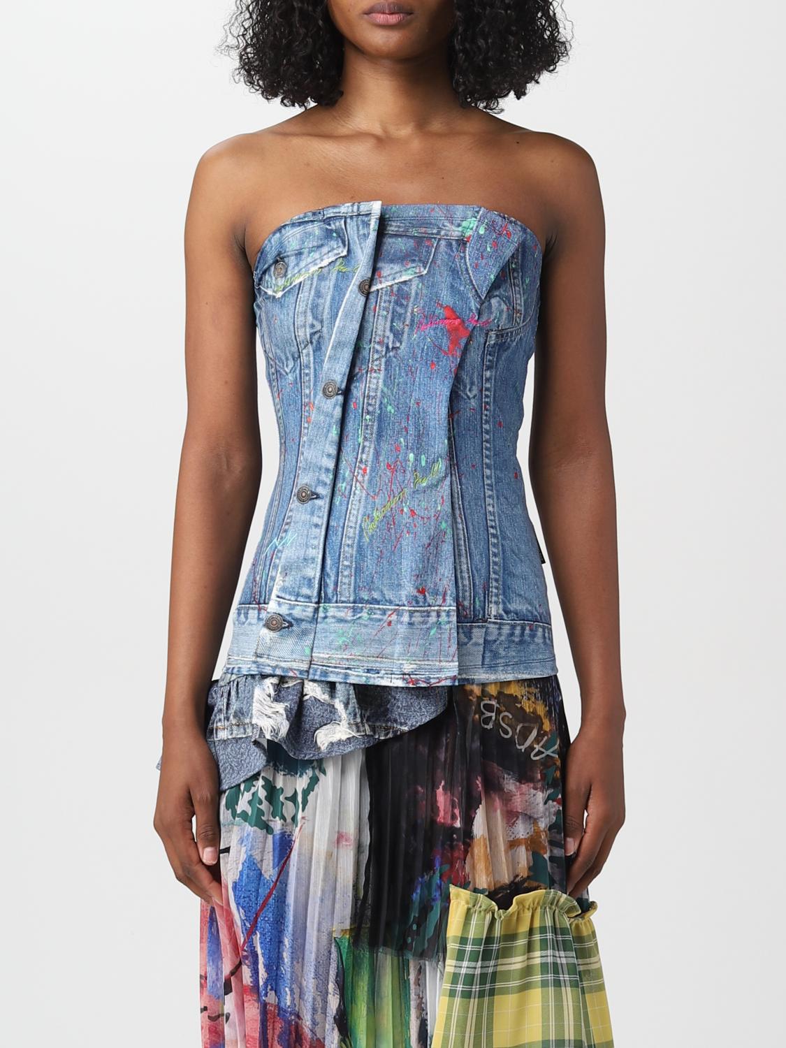 ANDERSSON BELL TOP: Top damen Andersson Bell, Blau - Img 1