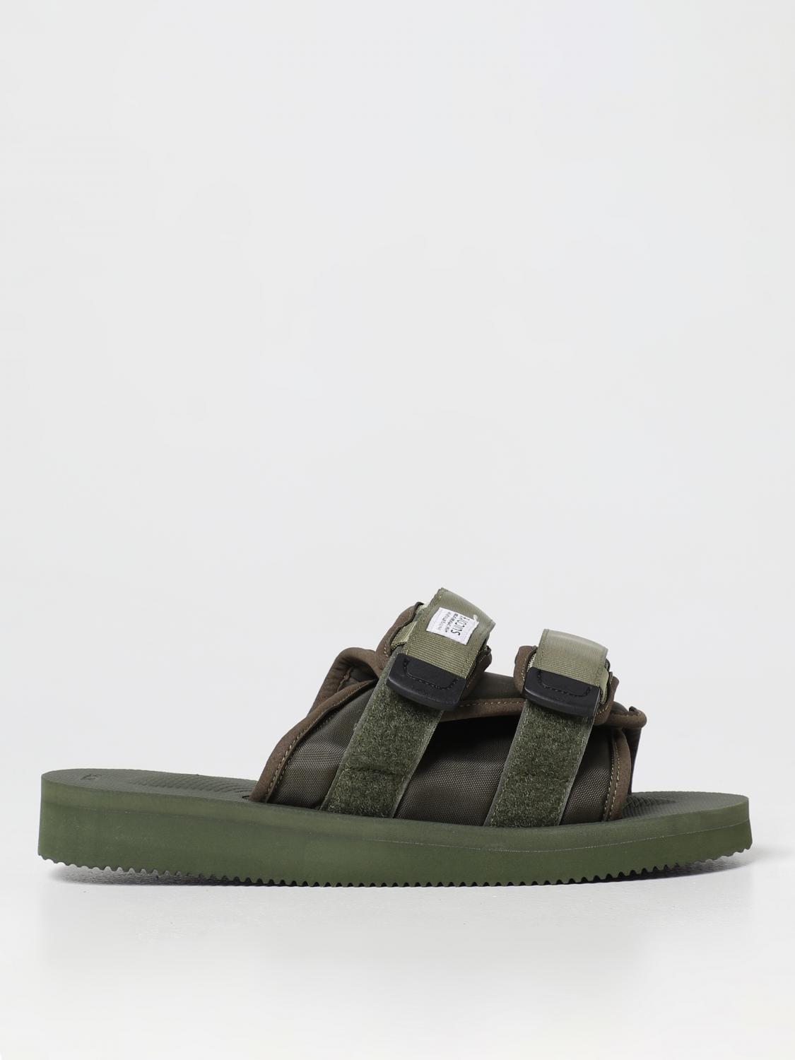 SUICOKE SANDALS: Sandals men Suicoke, Green - Img 1