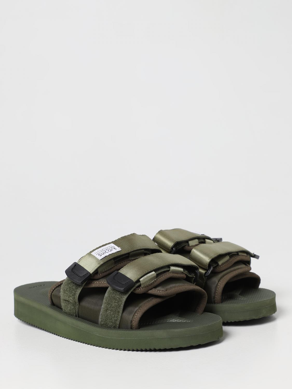 SUICOKE SANDALS: Sandals men Suicoke, Green - Img 2