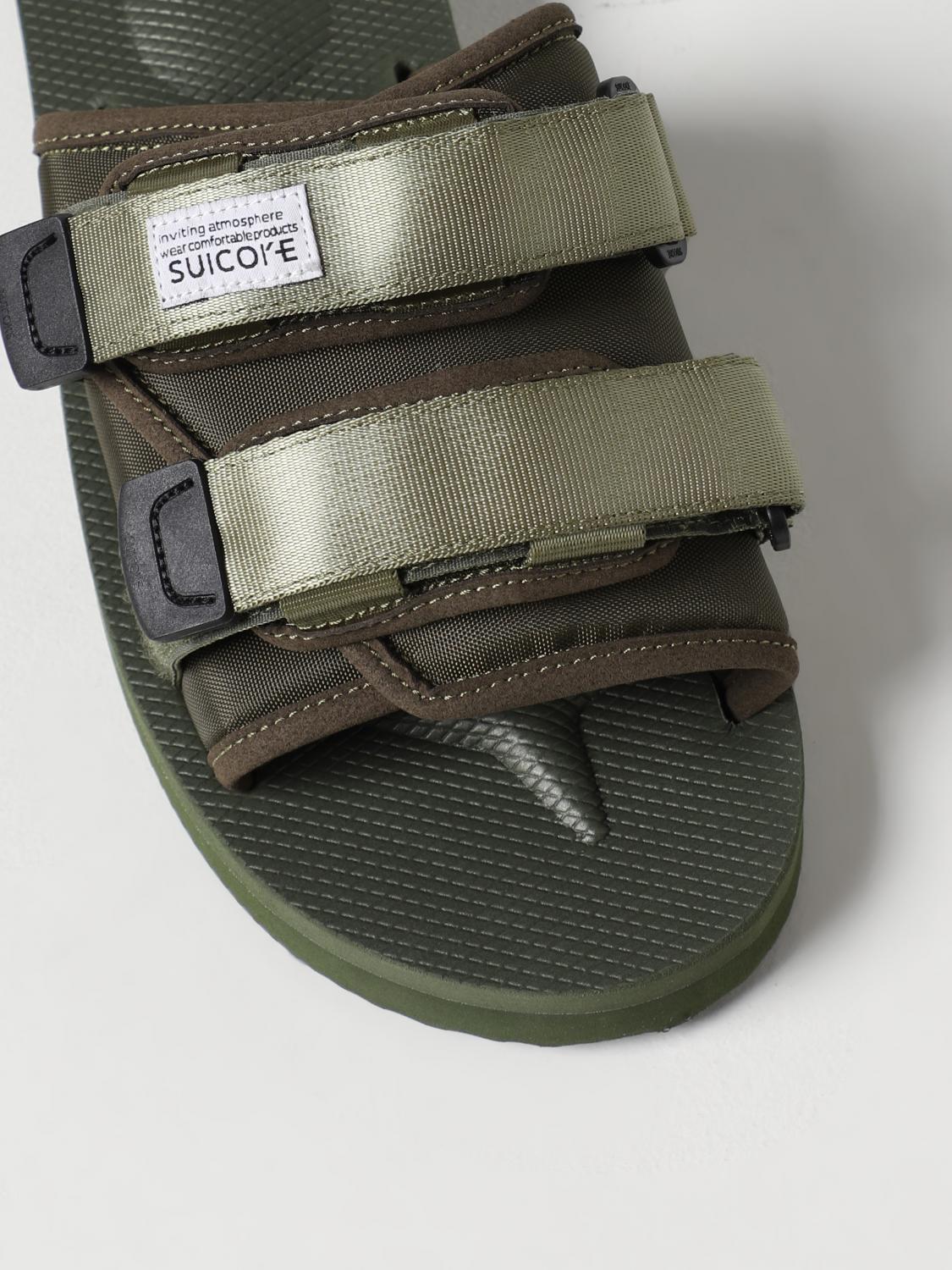 SUICOKE SANDALS: Sandals men Suicoke, Green - Img 4