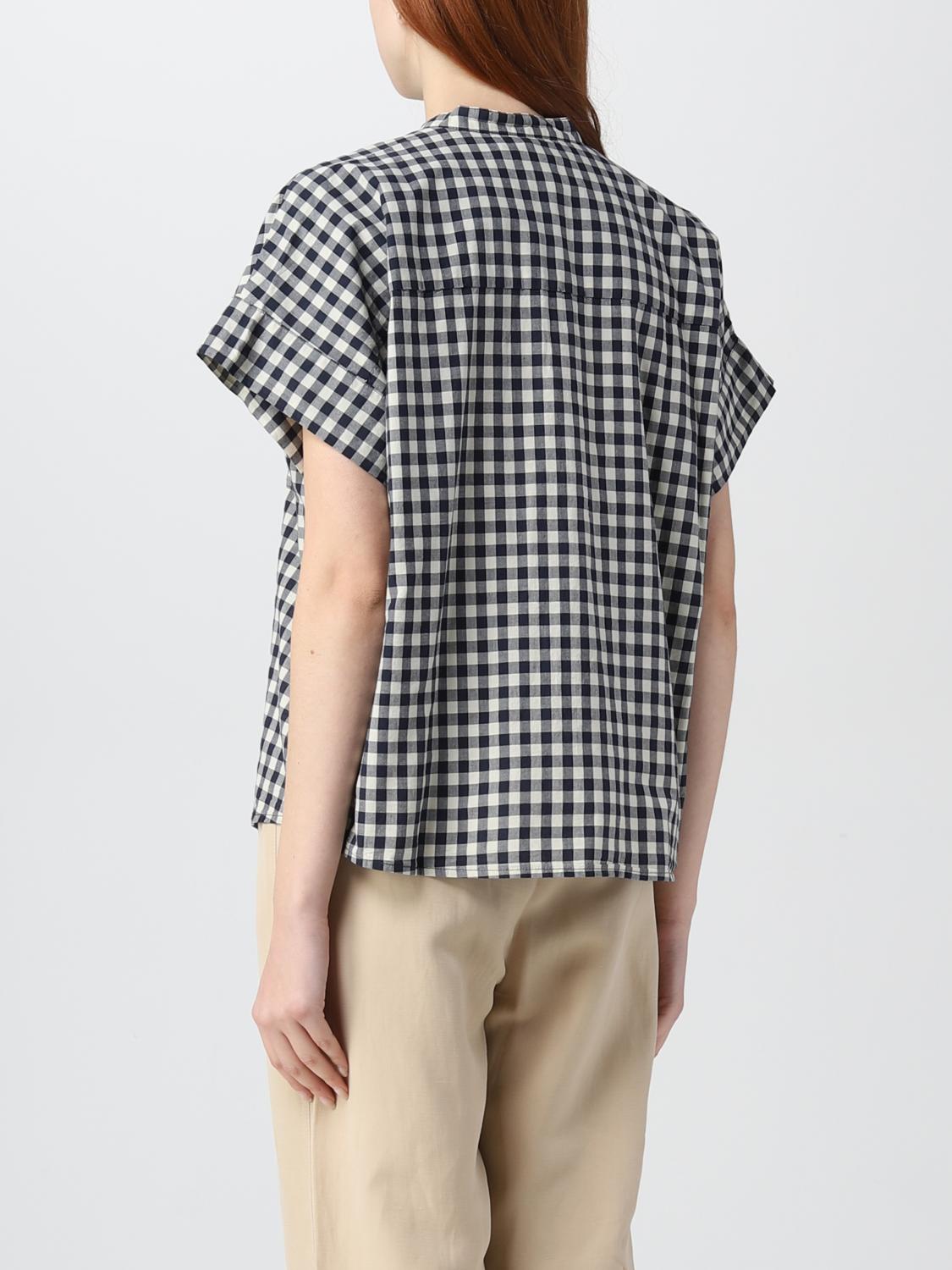 WOOLRICH HEMDBLUSE: Hemdbluse damen Woolrich, Blau - Img 2