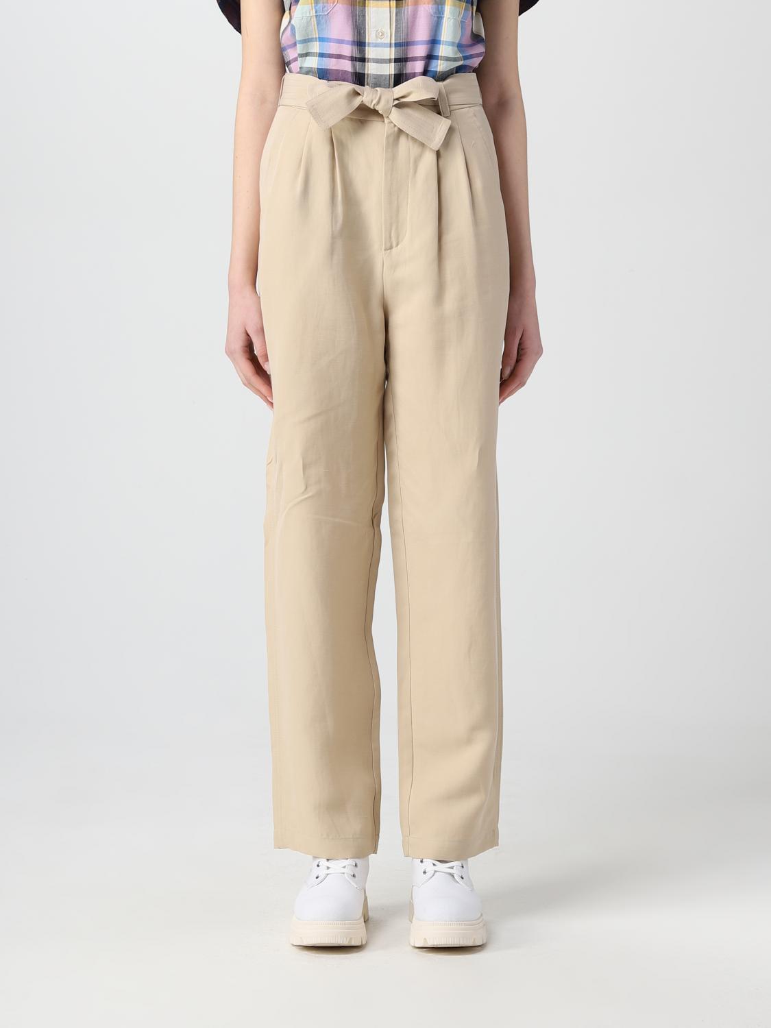 WOOLRICH PANTALONI: Pantalone Woolrich in misto viscosa, Beige - Img 1