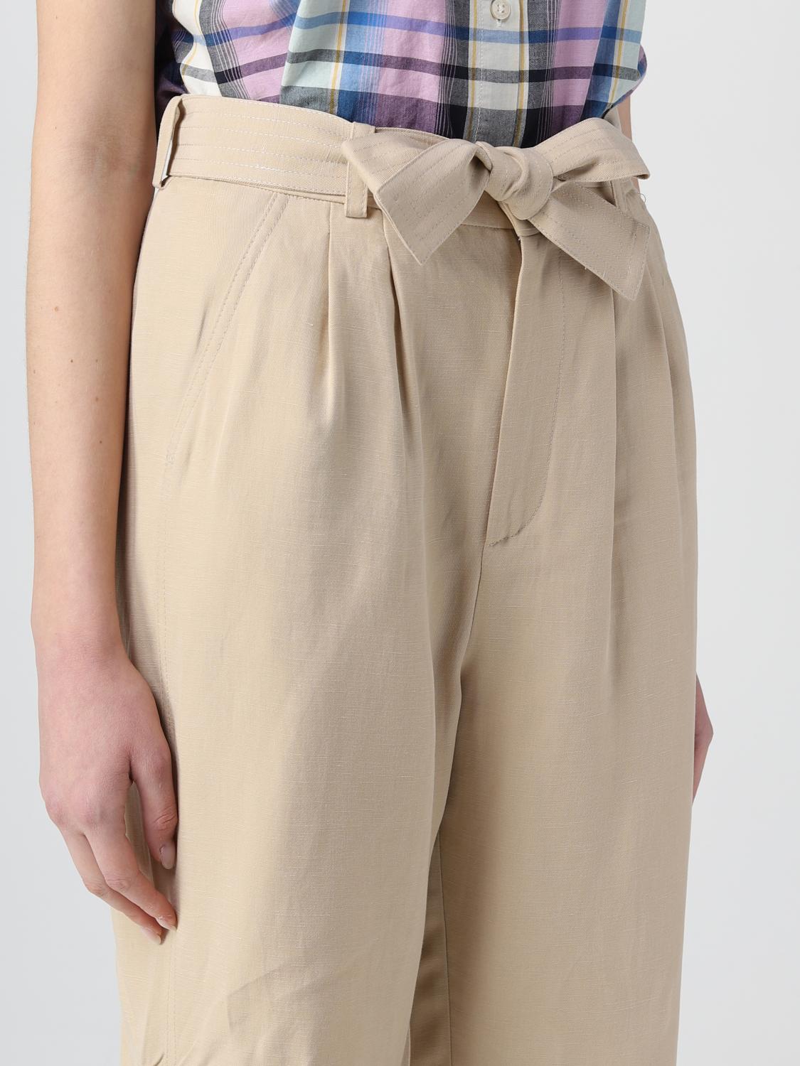 WOOLRICH PANTALONI: Pantalone Woolrich in misto viscosa, Beige - Img 3