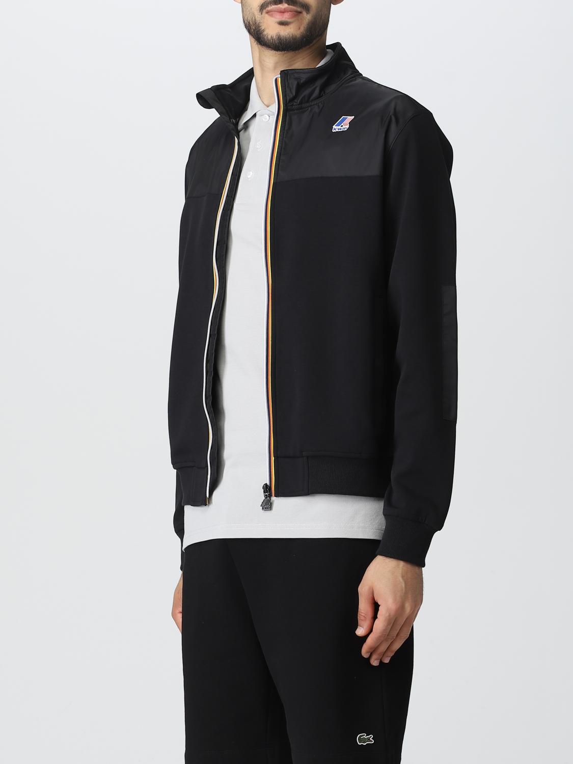 K-WAY JACKET: Coat men K-way, Black - Img 3