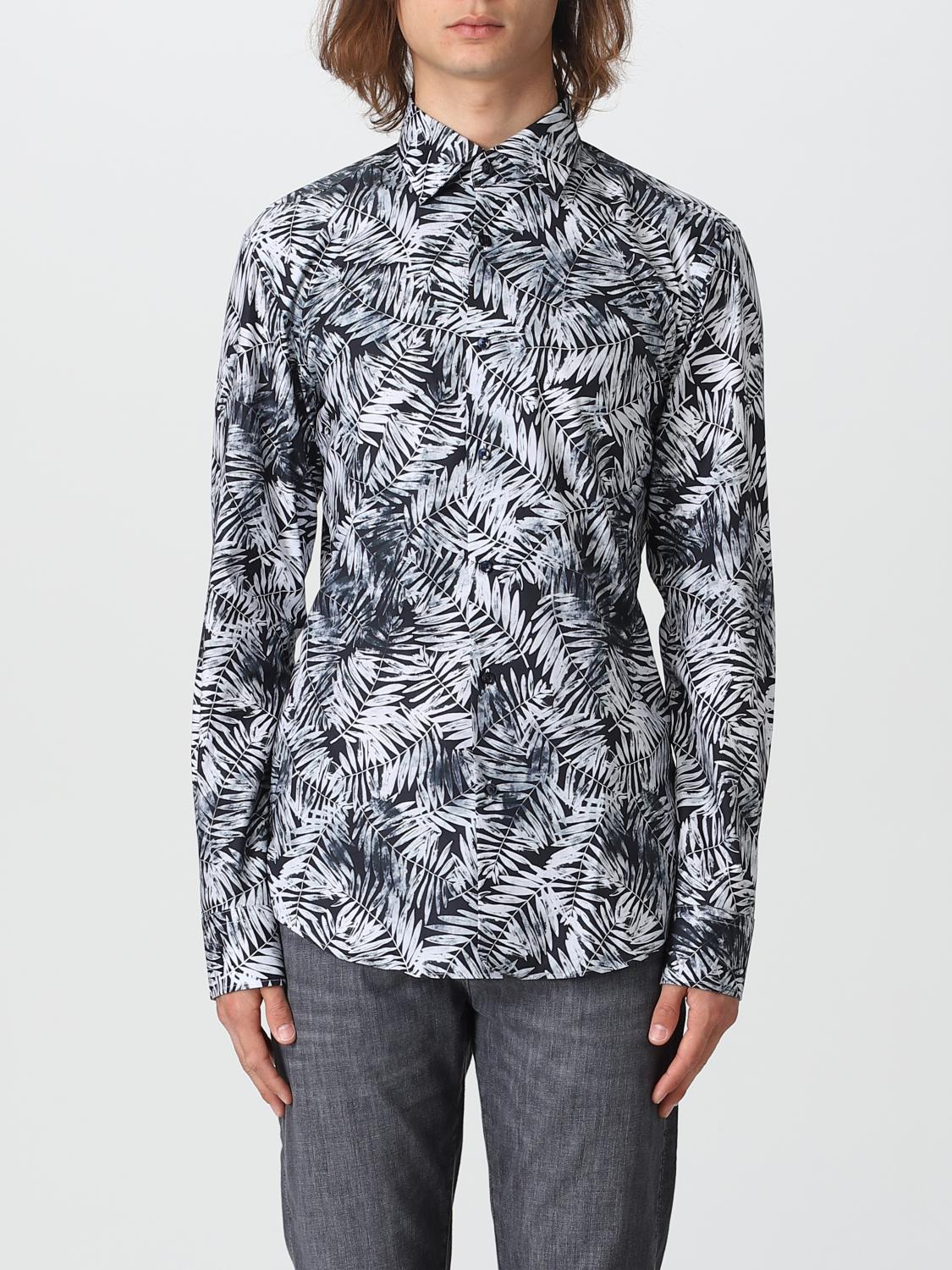 BOSS CAMICIA: Camicia Boss in popeline, Blue - Img 1
