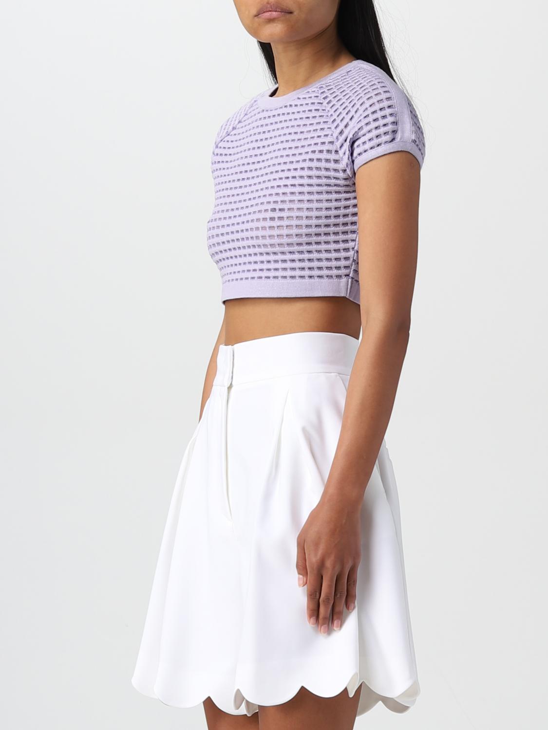 GENNY SWEATSHIRT: Sweatshirt damen Genny, Violett - Img 4