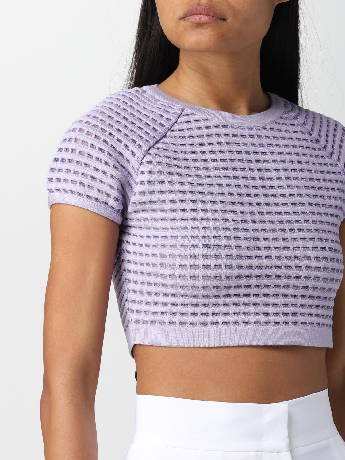 GENNY SWEATSHIRT: Sweatshirt damen Genny, Violett - Img 5