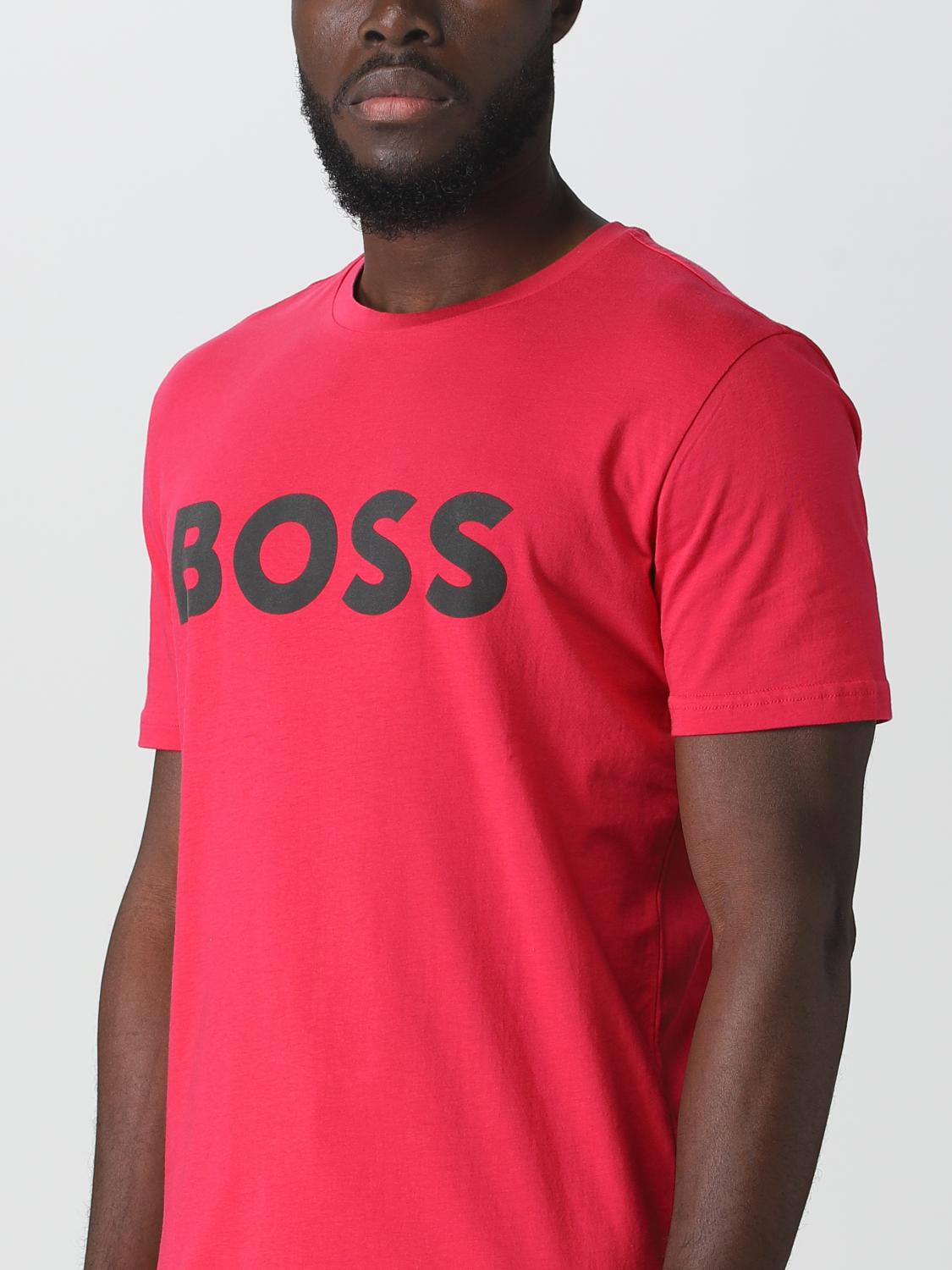 BOSS CAMISETA: Camiseta hombre Boss, Fucsia - Img 3