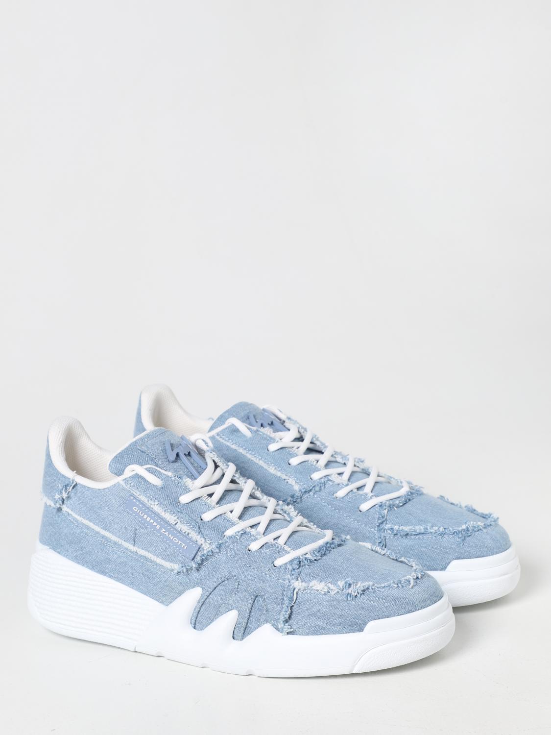 GIUSEPPE ZANOTTI SNEAKERS: Sneakers men Giuseppe Zanotti, Blue - Img 2