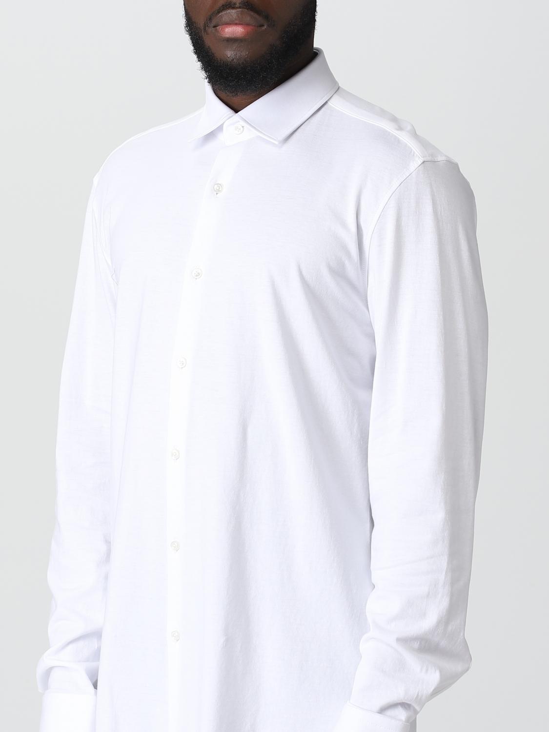 HUGO CAMICIA: Camicia Hugo in cotone, Bianco - Img 3