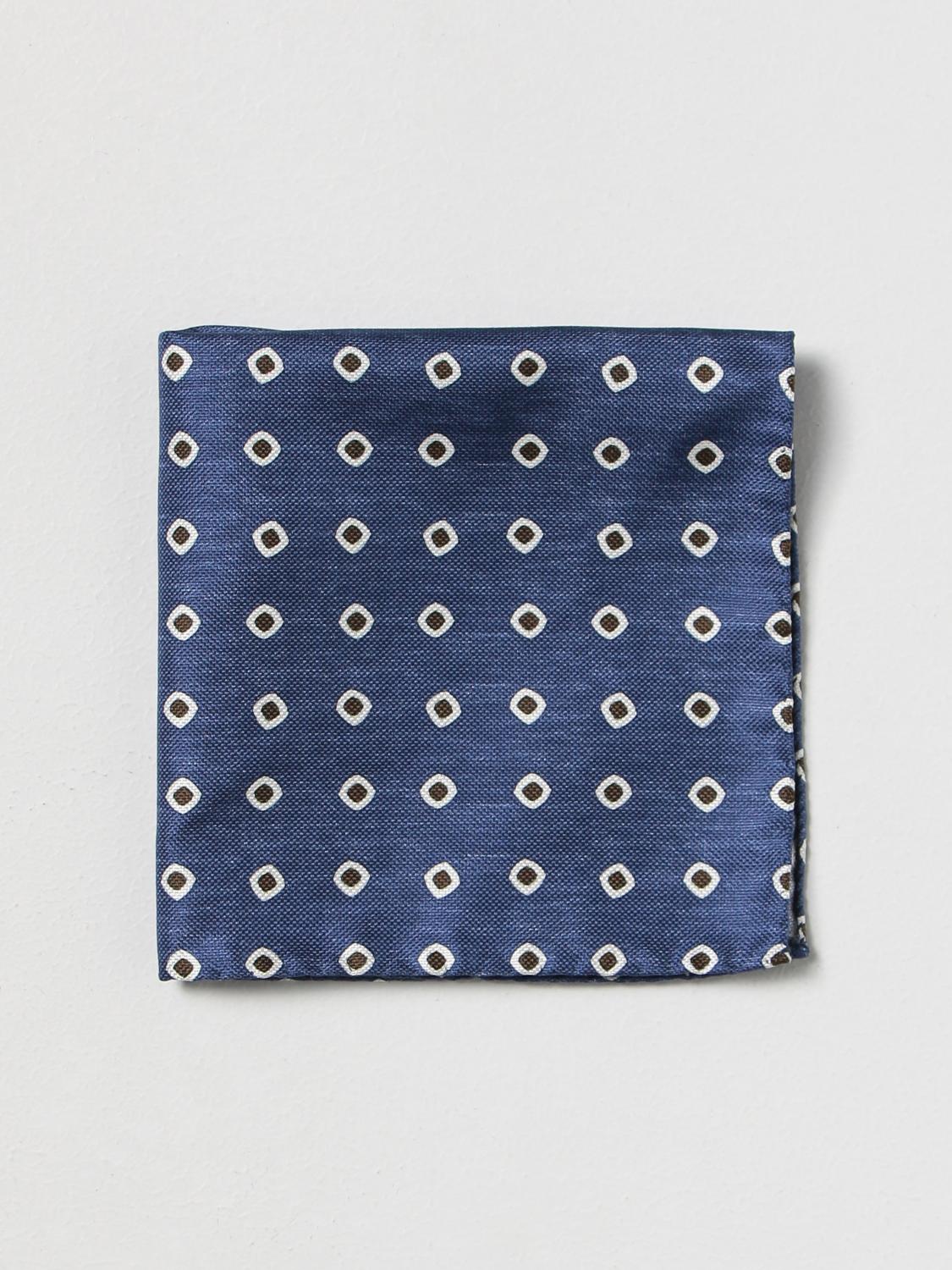 ALTEA POCKET SQUARE: Pocket square men Altea, Blue - Img 1