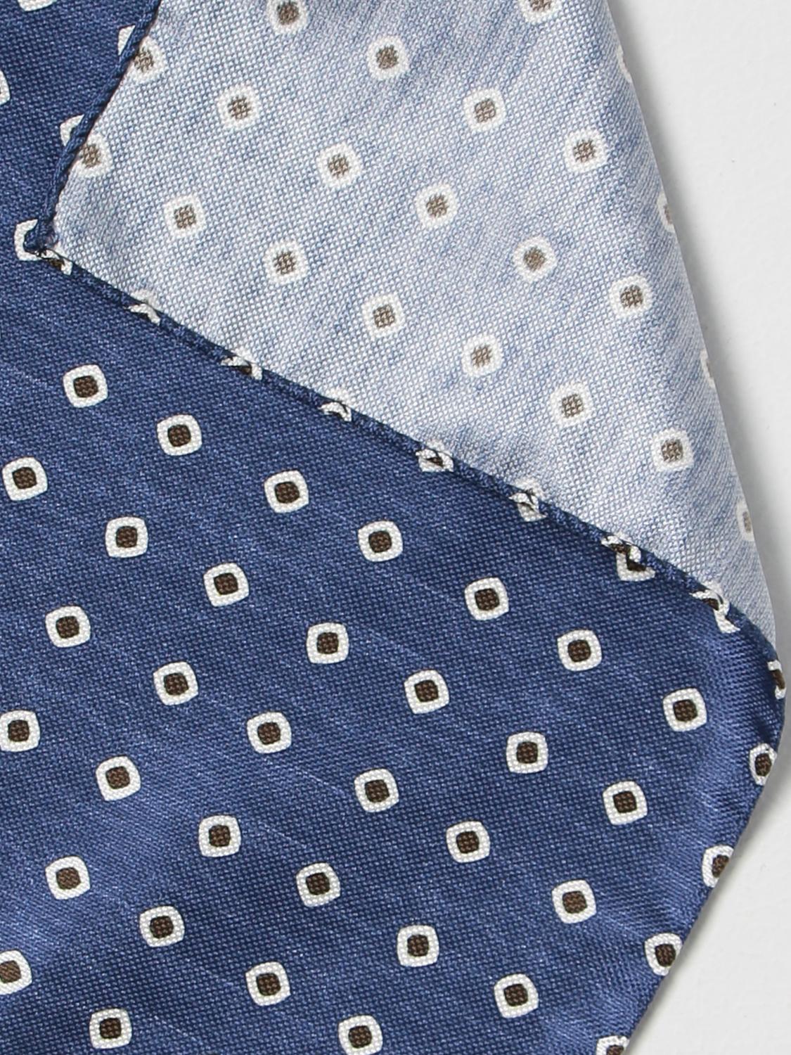 ALTEA POCKET SQUARE: Pocket square men Altea, Blue - Img 3