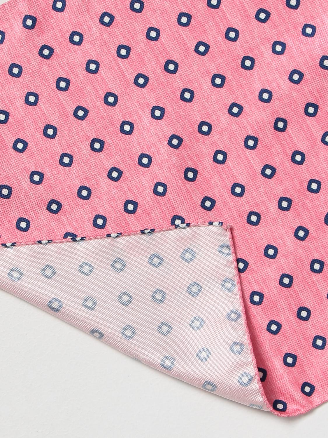 ALTEA POCKET SQUARE: Pocket square men Altea, Pink - Img 3