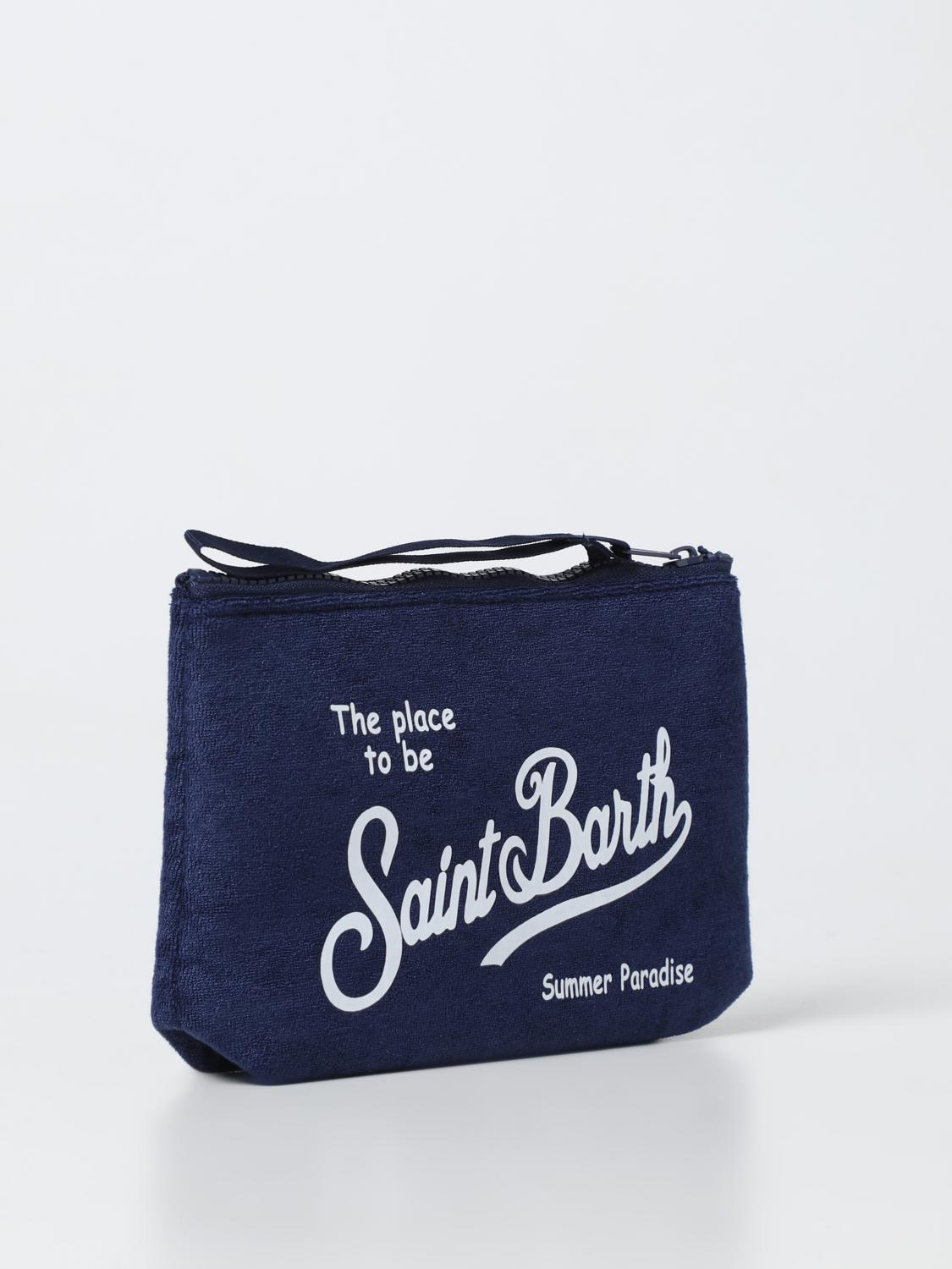 MC2 SAINT BARTH PORTADOCUMENTI: Pochette Aline MC2 Saint Barth in spugna, Blue - Img 2