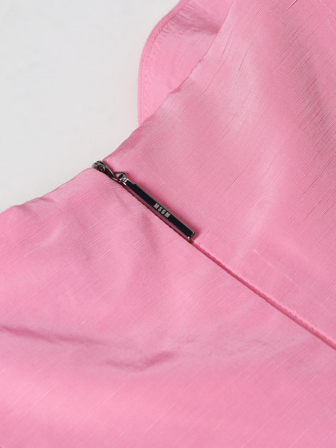 MSGM TOP: Top MSGM in cotone, Rosa - Img 6