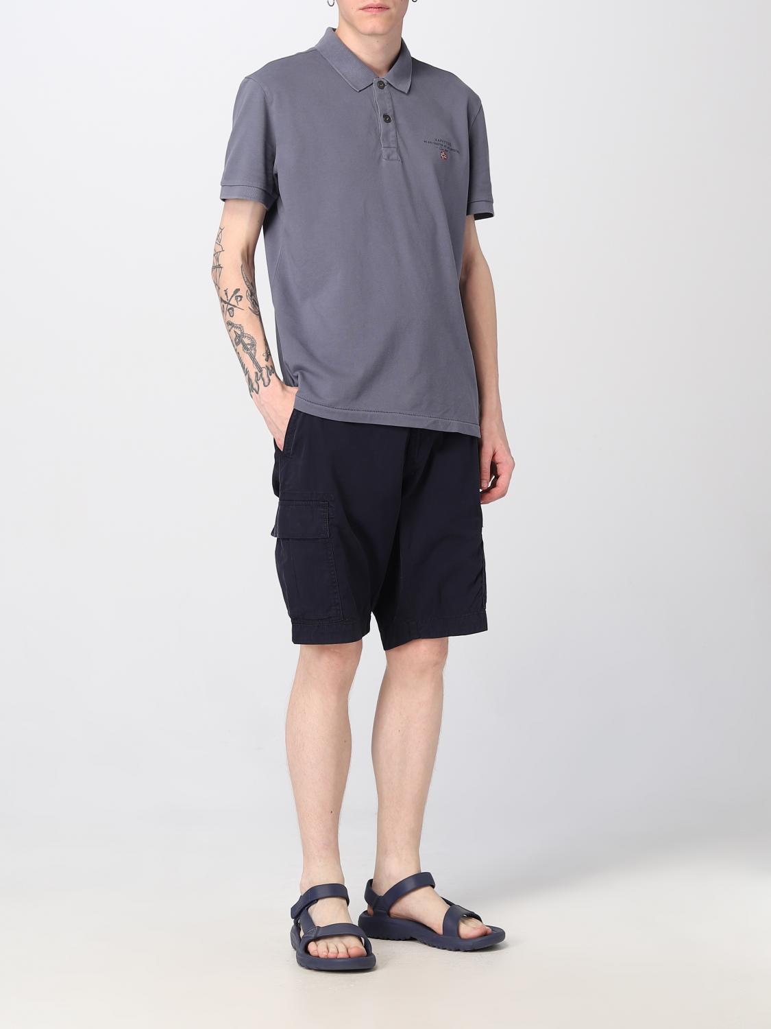 NAPAPIJRI POLO: Polo herren Napapijri, Hellblau - Img 2