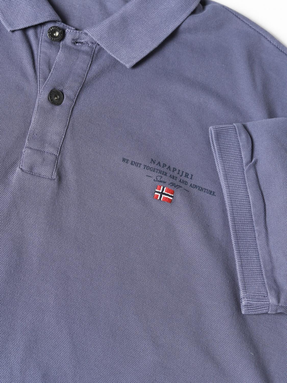 NAPAPIJRI POLO: Polo herren Napapijri, Hellblau - Img 5