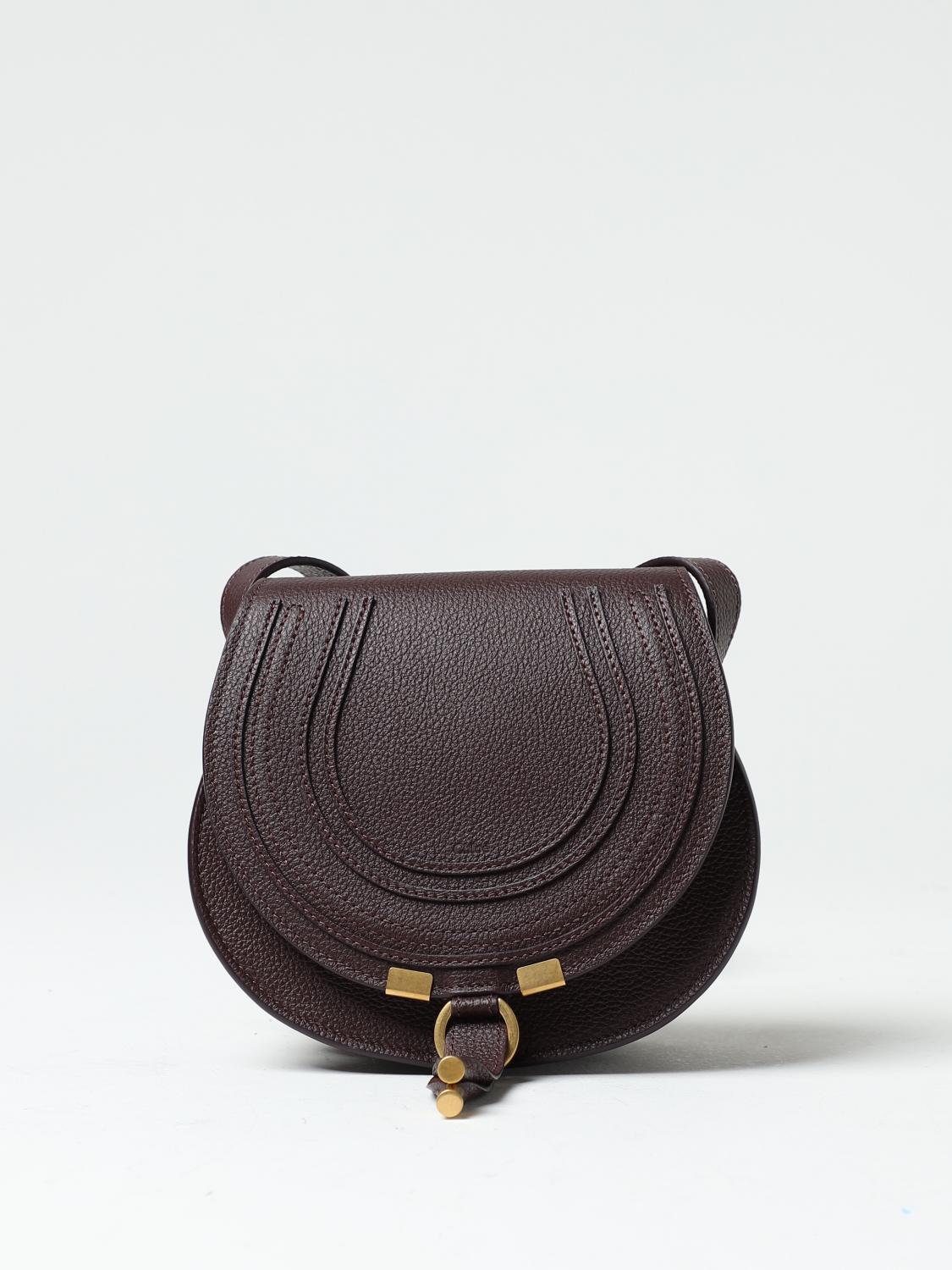 CHLOÉ BORSA MINI: Borsa Marcie Chloé in pelle a grana, Fa01 - Img 1
