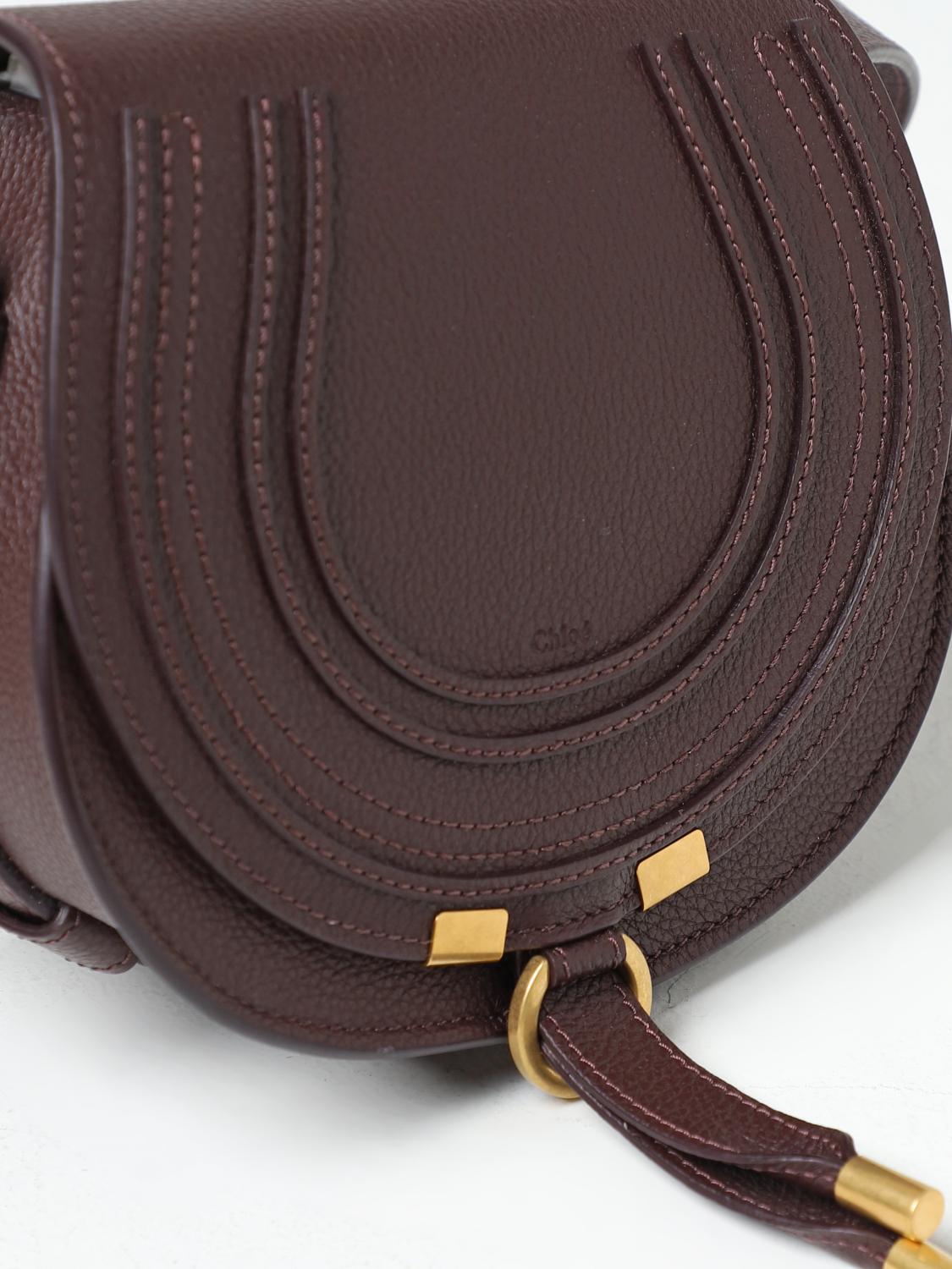 CHLOÉ BORSA MINI: Borsa Marcie Chloé in pelle a grana, Fa01 - Img 3