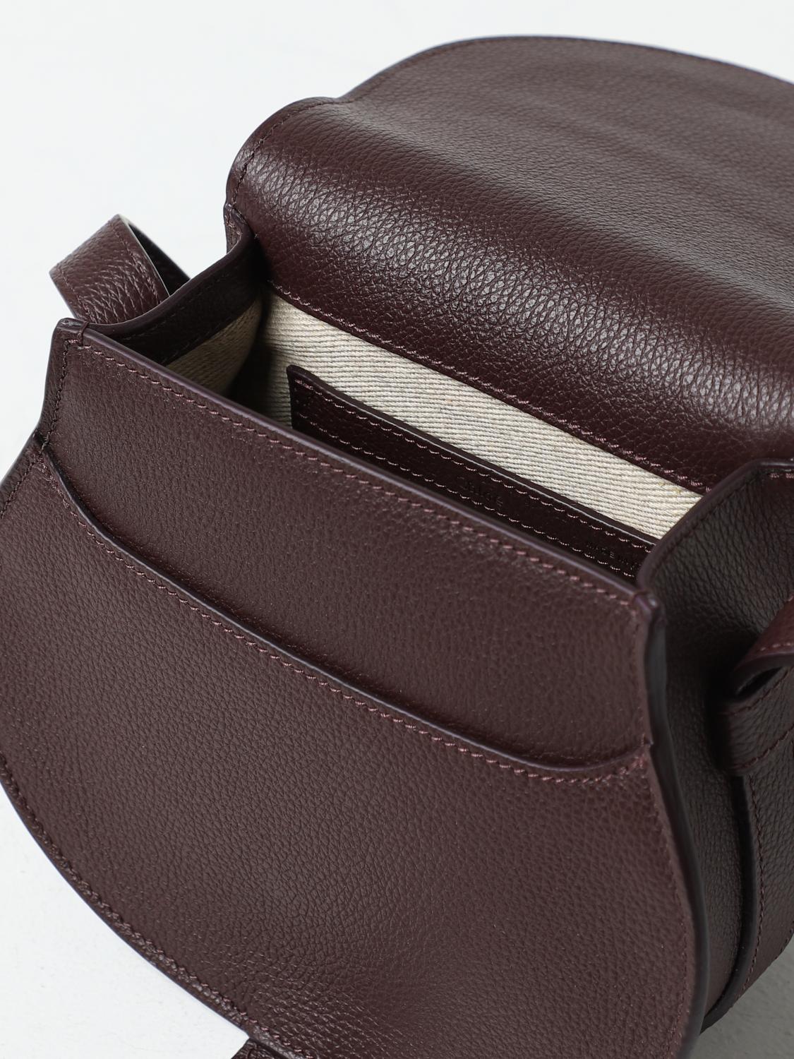CHLOÉ BORSA MINI: Borsa Marcie Chloé in pelle a grana, Fa01 - Img 4