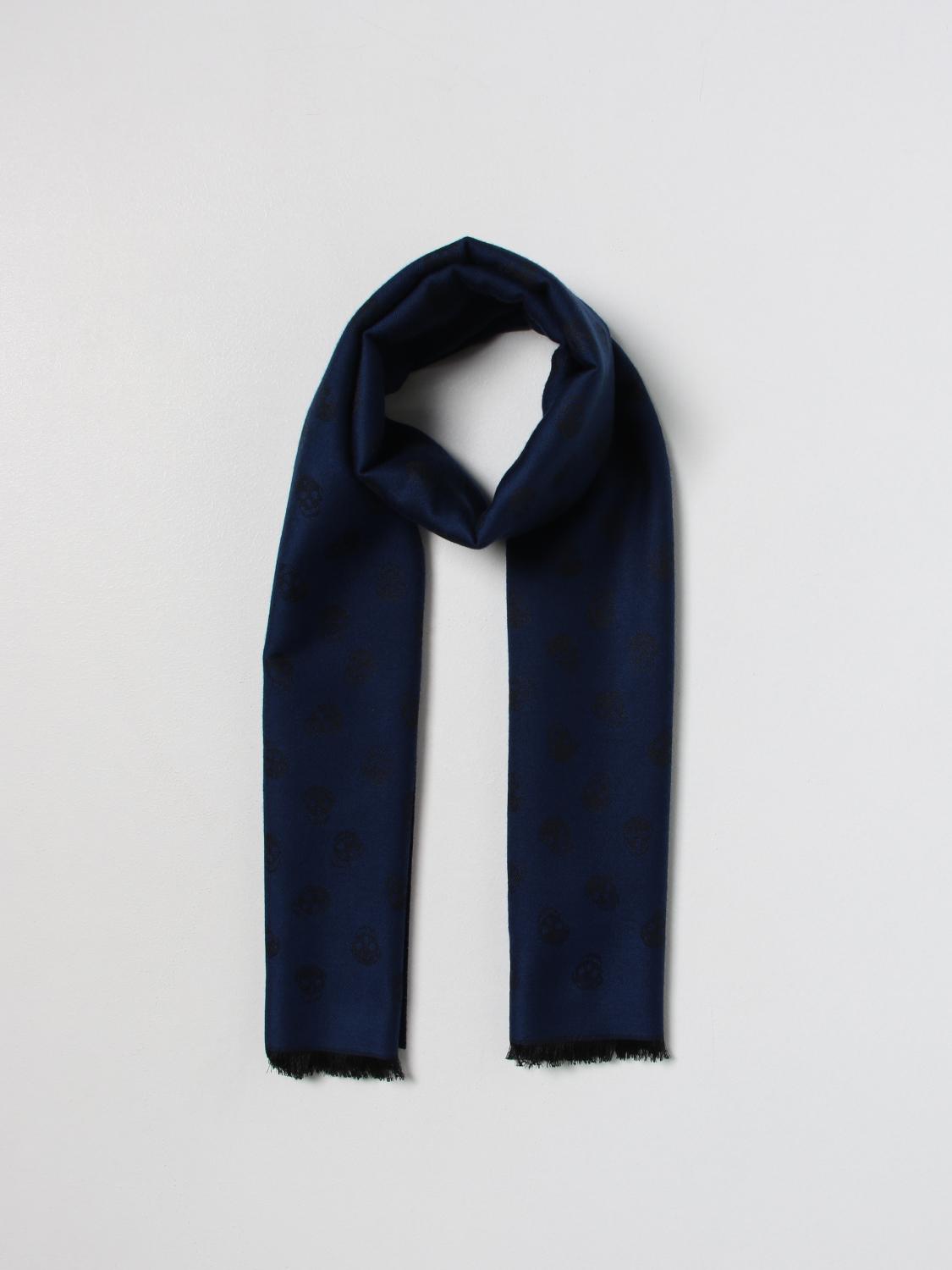 MCQUEEN BUFANDA: Bufanda hombre McQueen, Azul Oscuro - Img 2