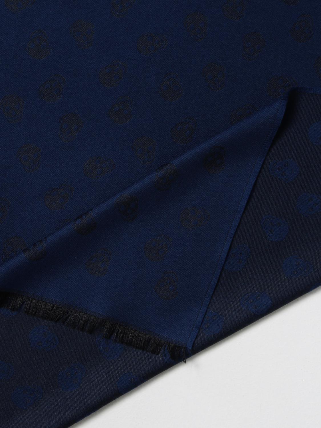 MCQUEEN BUFANDA: Bufanda hombre McQueen, Azul Oscuro - Img 3