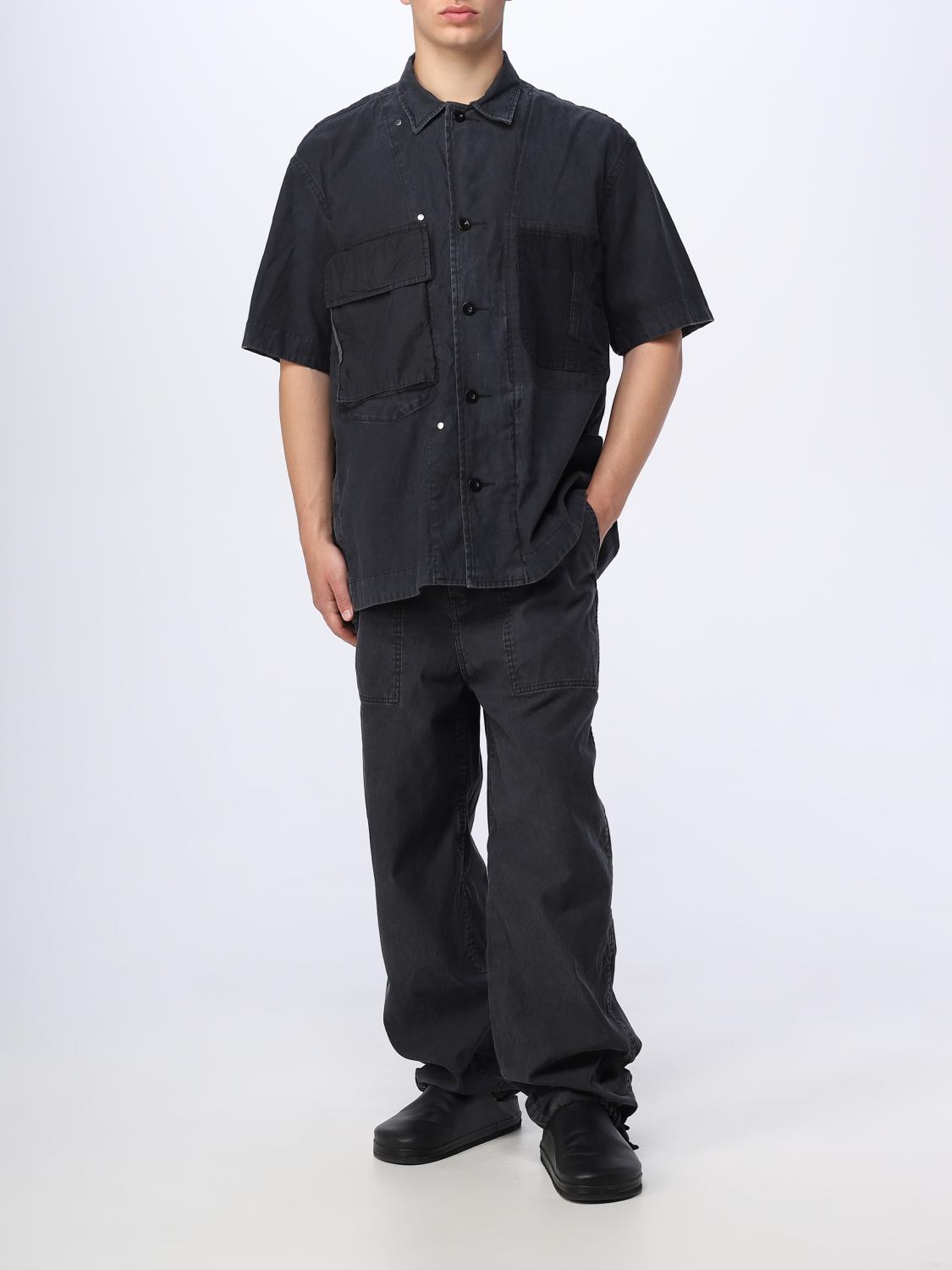 Sacai パンツ メンズ - ブラック | 03049M | GIGLIO.COM