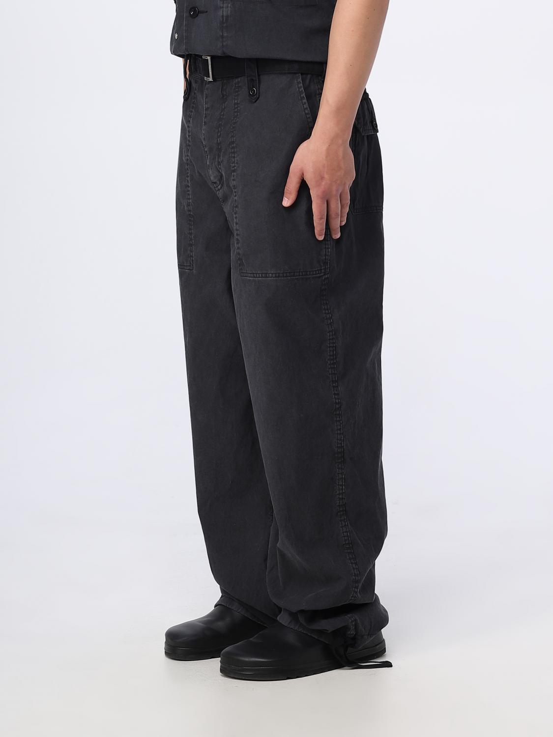 Sacai Pants men - Black | 03049M | GIGLIO.COM