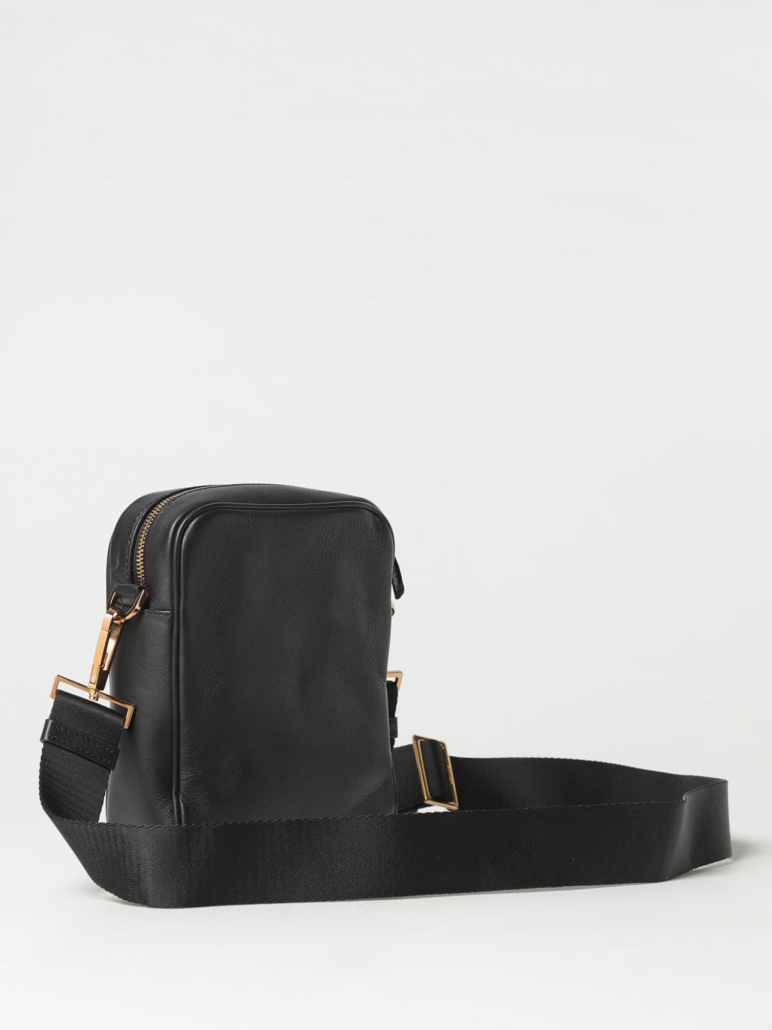 VERSACE SHOULDER BAG: Shoulder bag men Versace, Black - Img 2