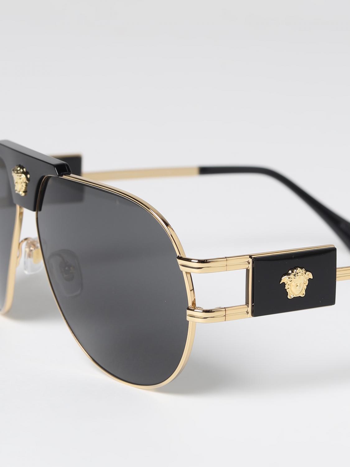 VERSACE SUNGLASSES: Sunglasses men Versace, Black - Img 4