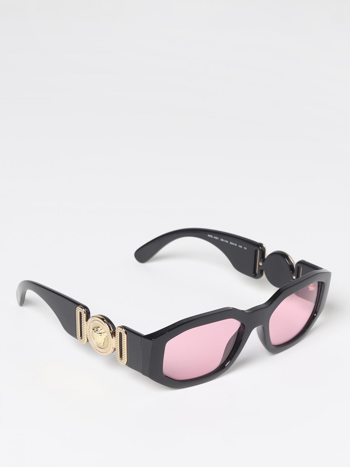 VERSACE: Sunglasses woman - Pink | Versace sunglasses MOD