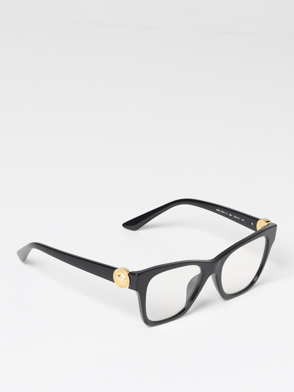 VERSACE OPTICAL FRAMES: Optical frames woman Versace, Black - Img 1