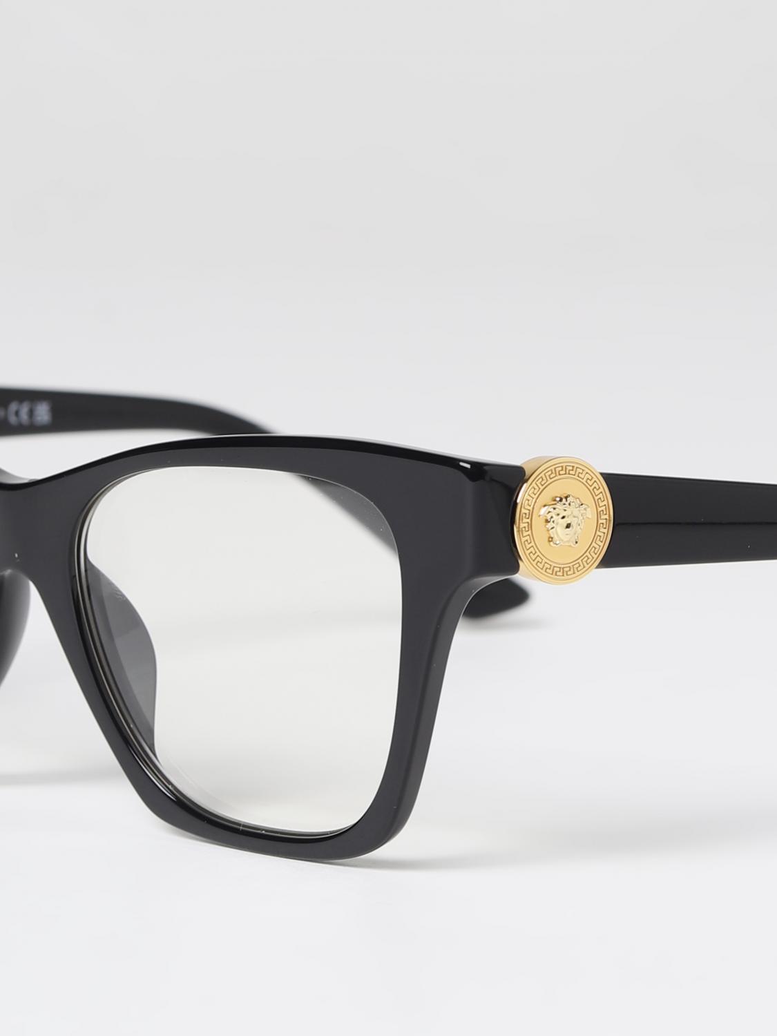 VERSACE OPTICAL FRAMES: Optical frames woman Versace, Black - Img 4