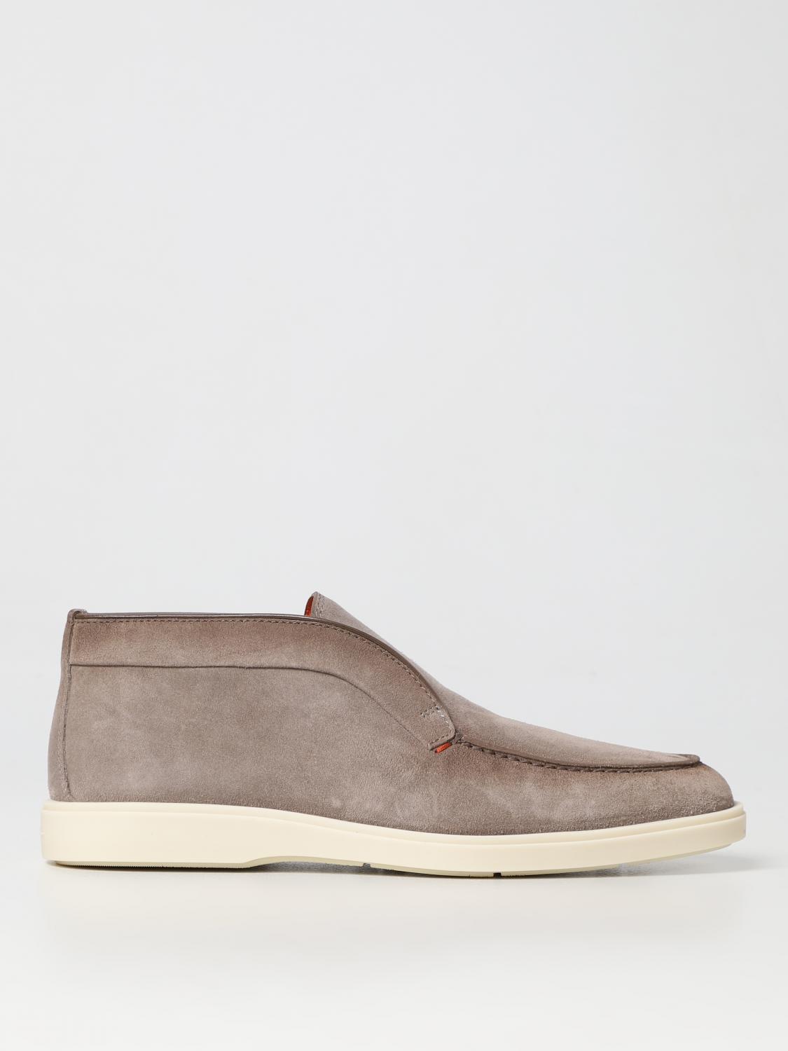 SANTONI DESERT BOOTS: Schuhe herren Santoni, Beige - Img 1