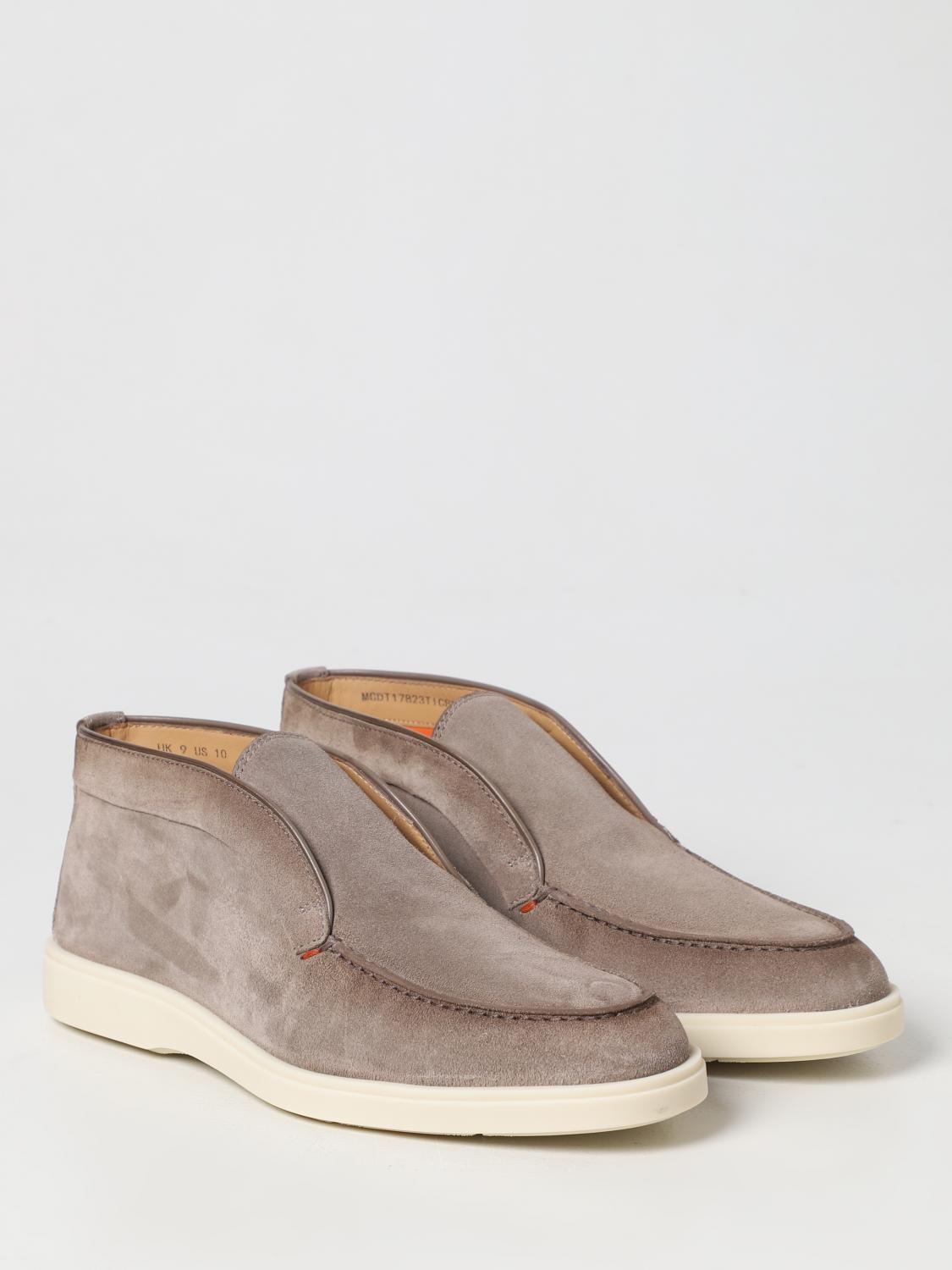 SANTONI DESERT BOOTS: Schuhe herren Santoni, Beige - Img 2