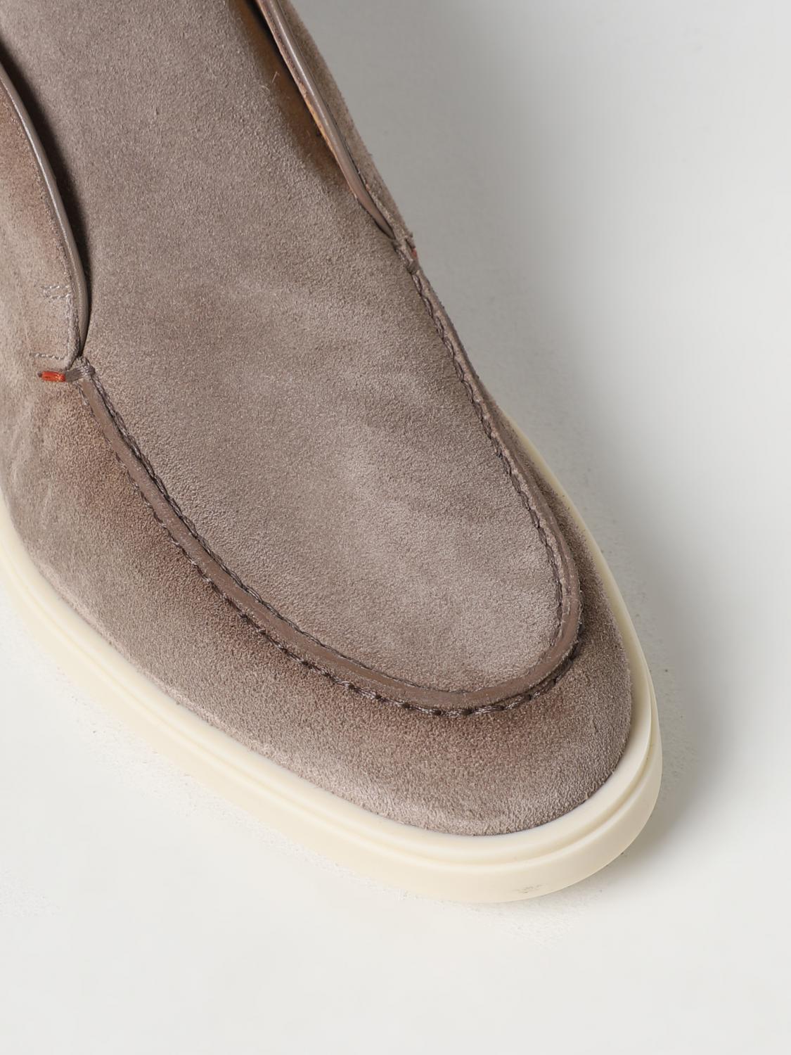 SANTONI DESERT BOOTS: Schuhe herren Santoni, Beige - Img 4
