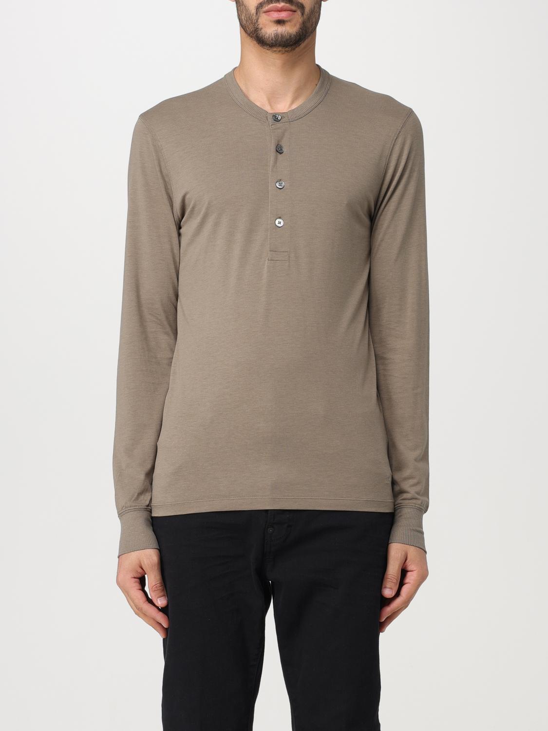 TOM FORD T-SHIRT: Pull homme Tom Ford, Vert - Img 1