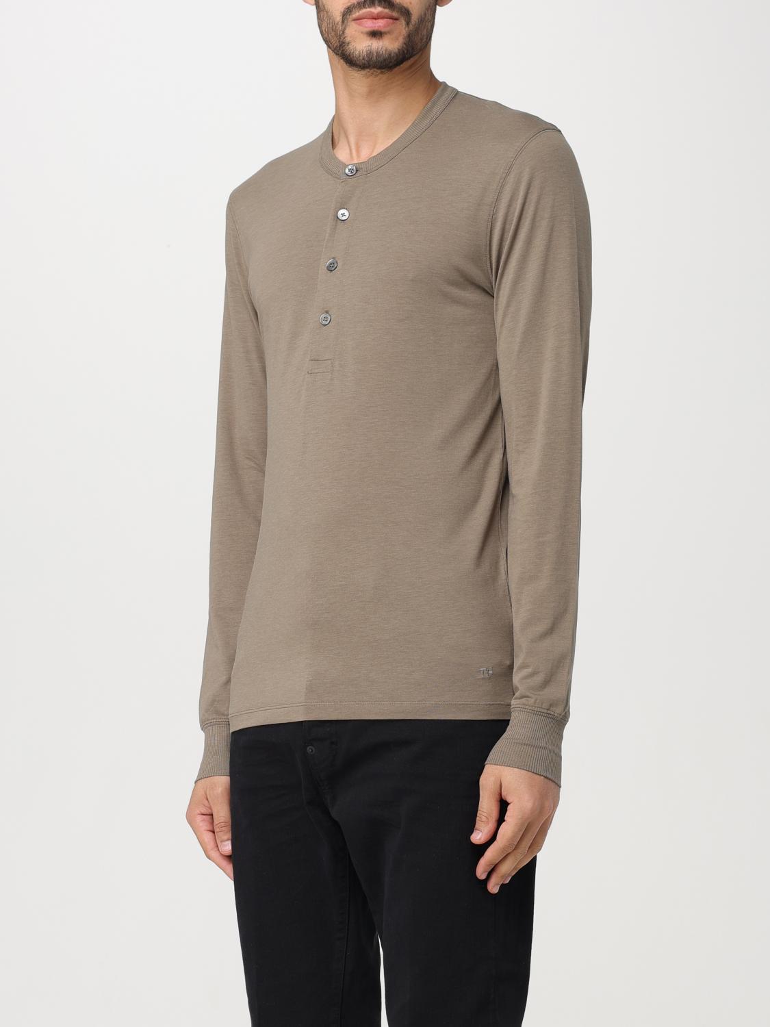 TOM FORD T-SHIRT: Pull homme Tom Ford, Vert - Img 3