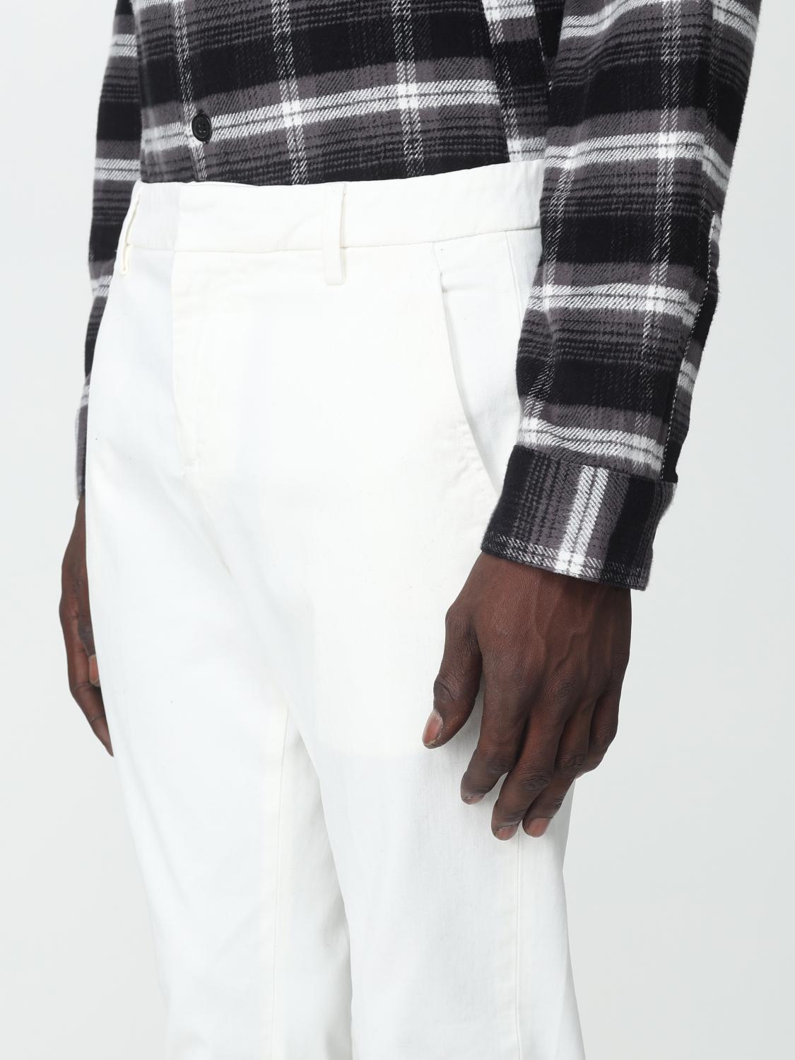 DONDUP HOSE: Hose herren Dondup, Yellow Cream - Img 3