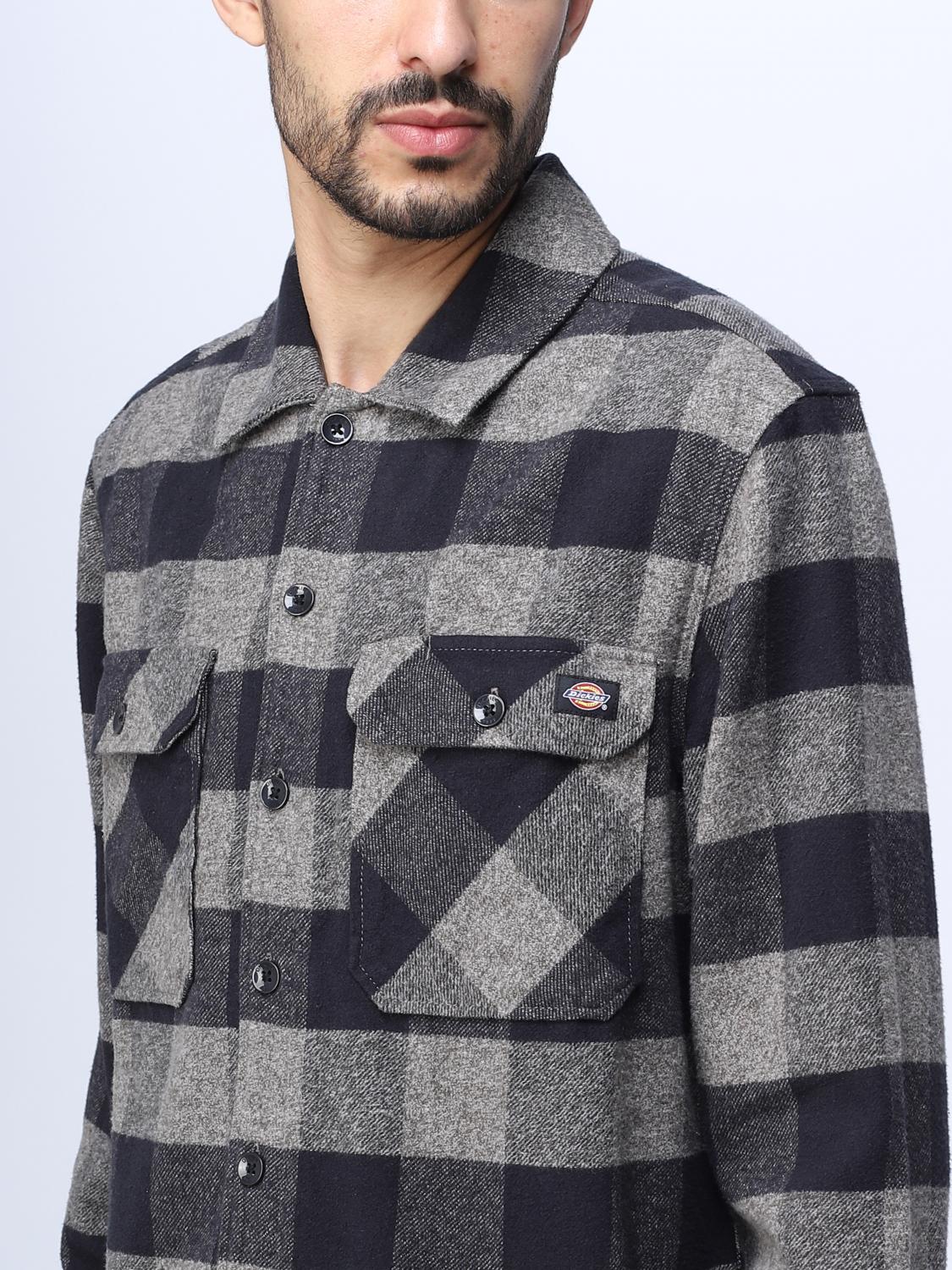 DICKIES SHIRT: Shirt men Dickies, Grey - Img 4