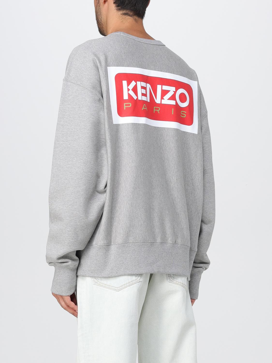 KENZO SWEATSHIRT: Pullover herren Kenzo, Grau - Img 3