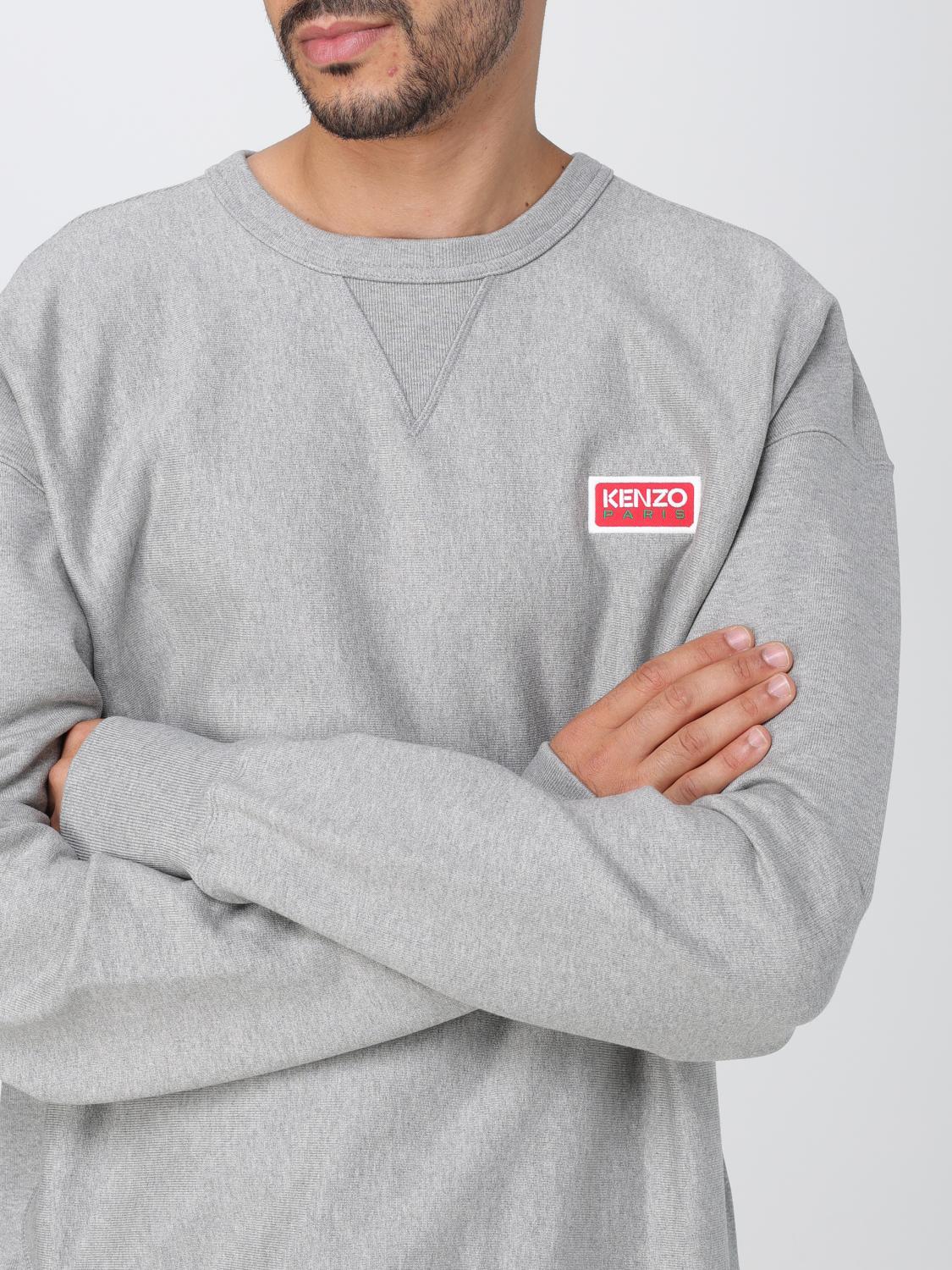 KENZO SWEATSHIRT: Pullover herren Kenzo, Grau - Img 5