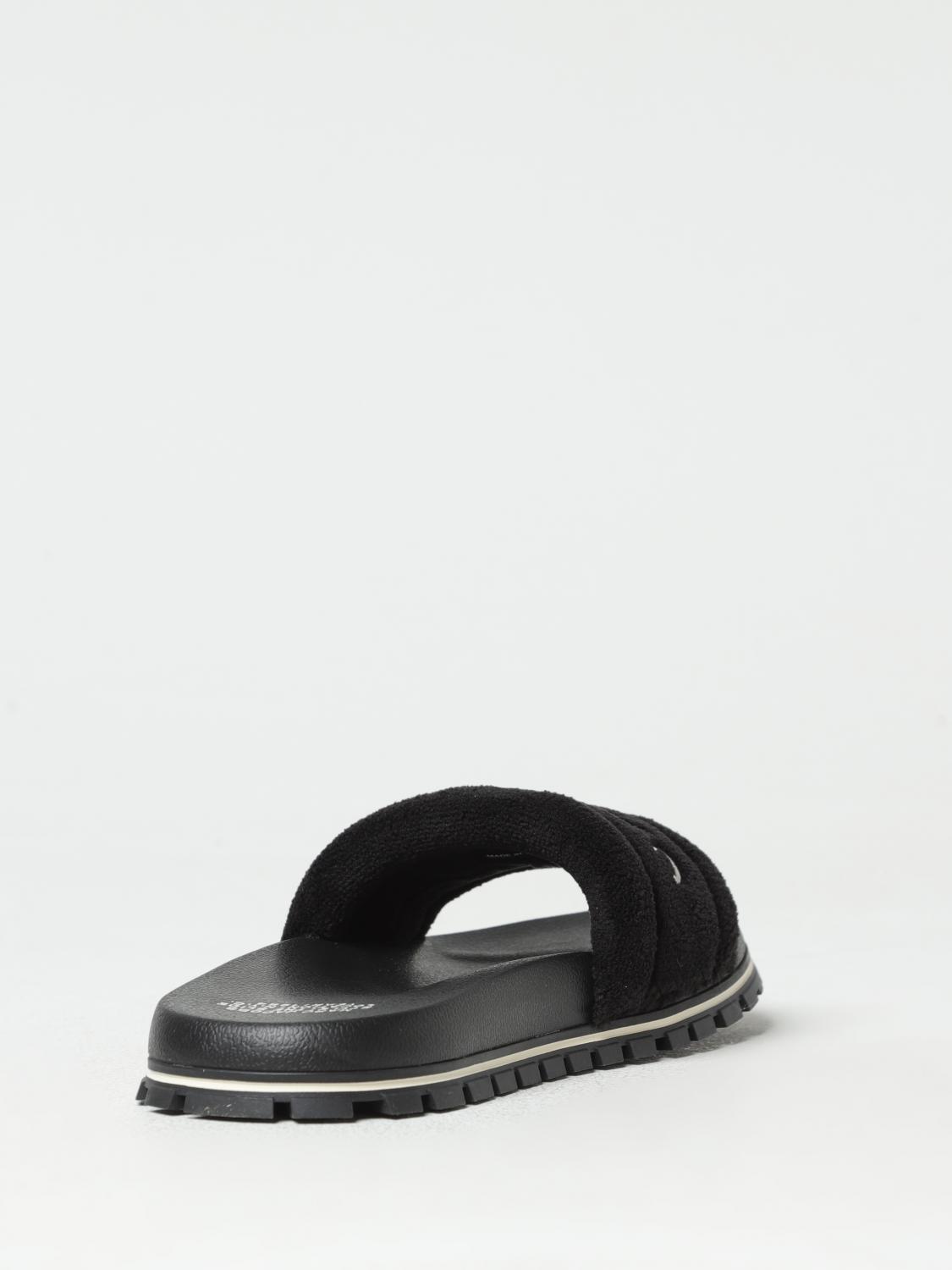Marc Jacobs sandals in rubber and cotton terry - Black | M9002381