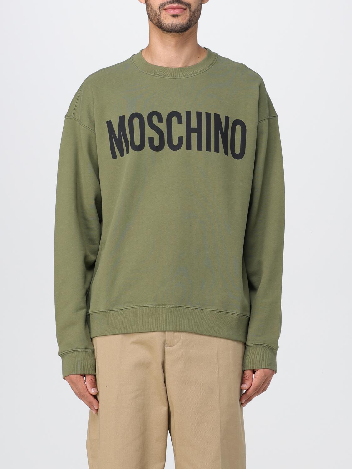 MOSCHINO COUTURE SWEATSHIRT: Pullover herren Moschino Couture, Grün - Img 1