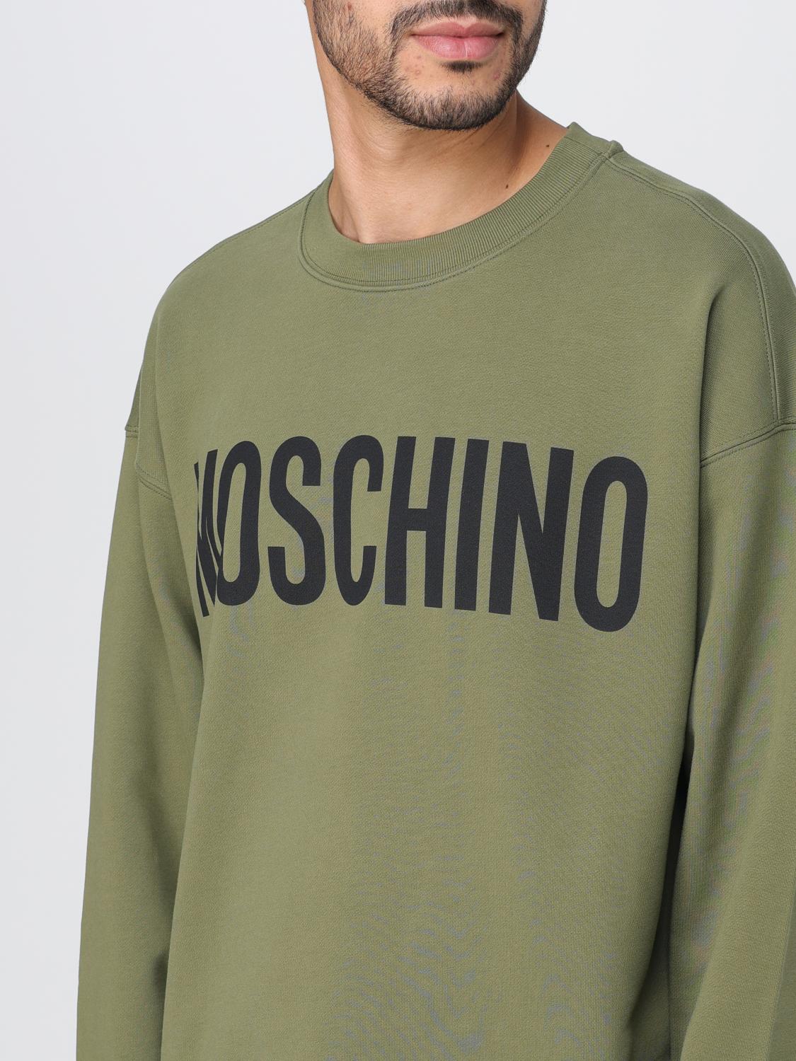 MOSCHINO COUTURE SWEATSHIRT: Pullover herren Moschino Couture, Grün - Img 3