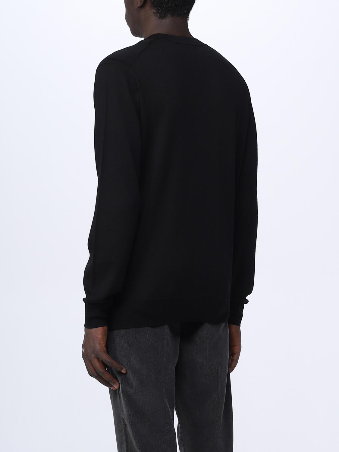 PAOLO PECORA MAGLIA: Maglione Paolo Pecora in misto lana, Nero - Img 2