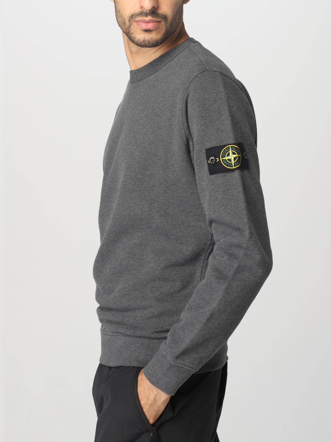 STONE ISLAND SUDADERA: Sudadera hombre Stone Island, Carbón - Img 5