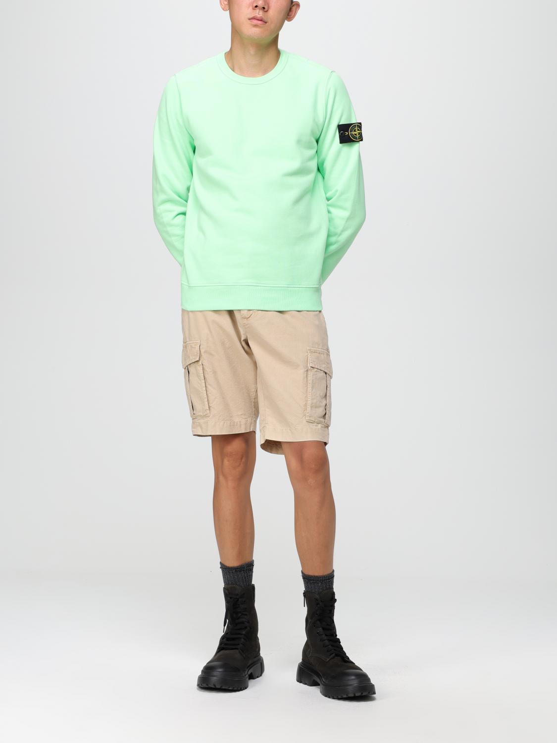 STONE ISLAND SUDADERA: Sudadera hombre Stone Island, Verde Bosque - Img 2