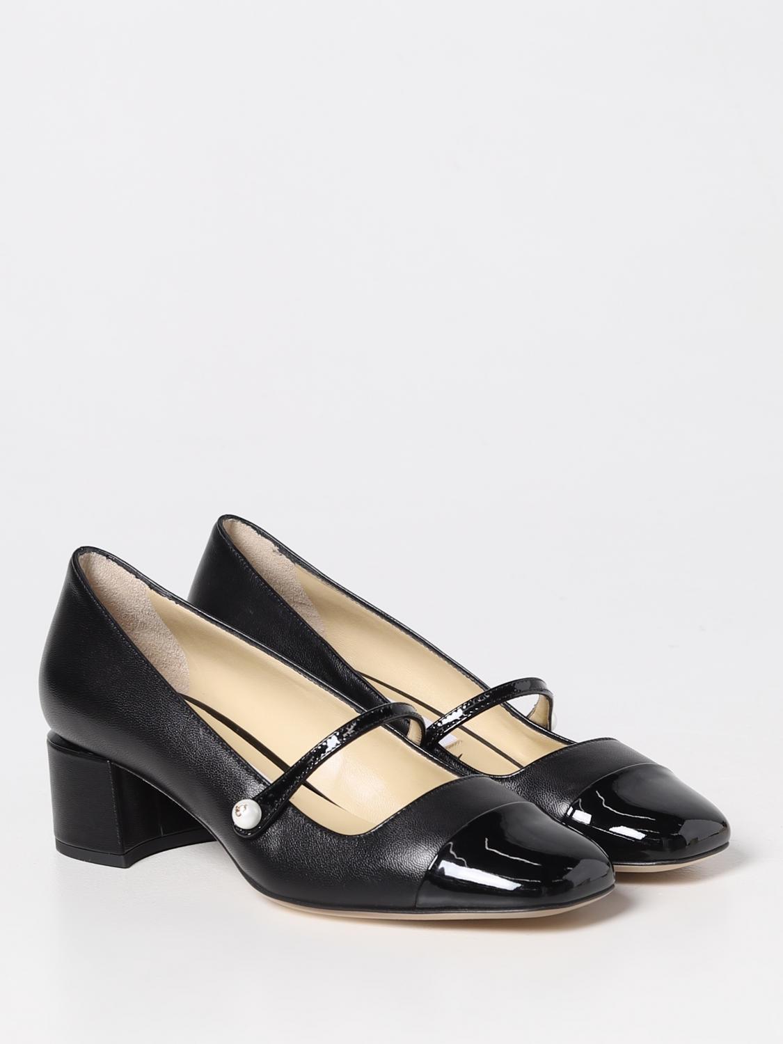 JIMMY CHOO PUMP: Jimmy Choo Elisa pumps in nappa, Black - Img 2