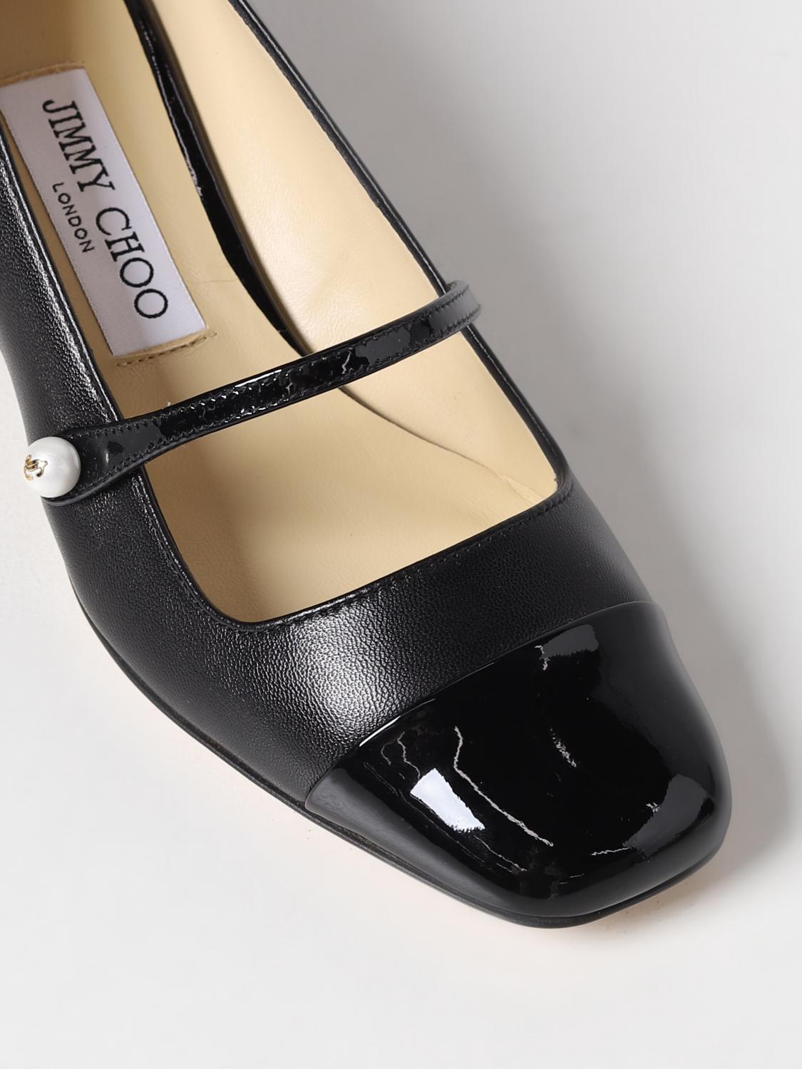 JIMMY CHOO PUMP: Jimmy Choo Elisa pumps in nappa, Black - Img 4
